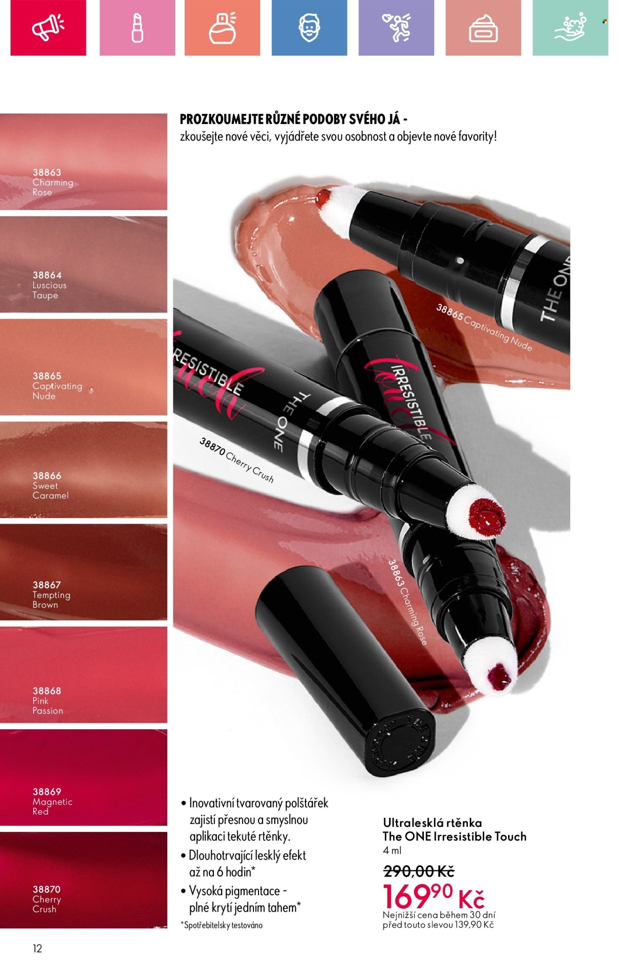 Leták ORIFLAME - 17.8.2025 - 6.9.2025. Strana 12