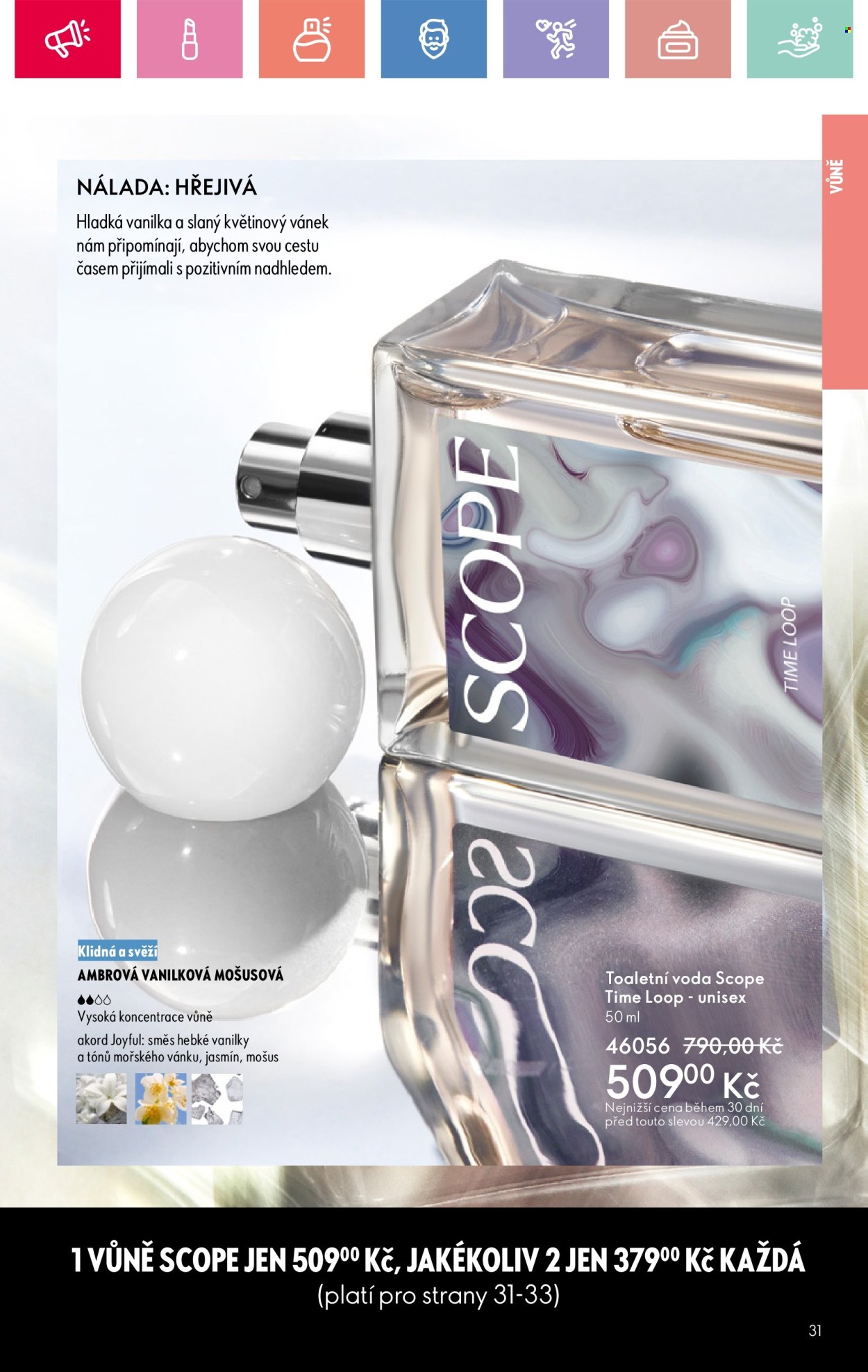 Leták ORIFLAME - 17.8.2025 - 6.9.2025. Strana 31