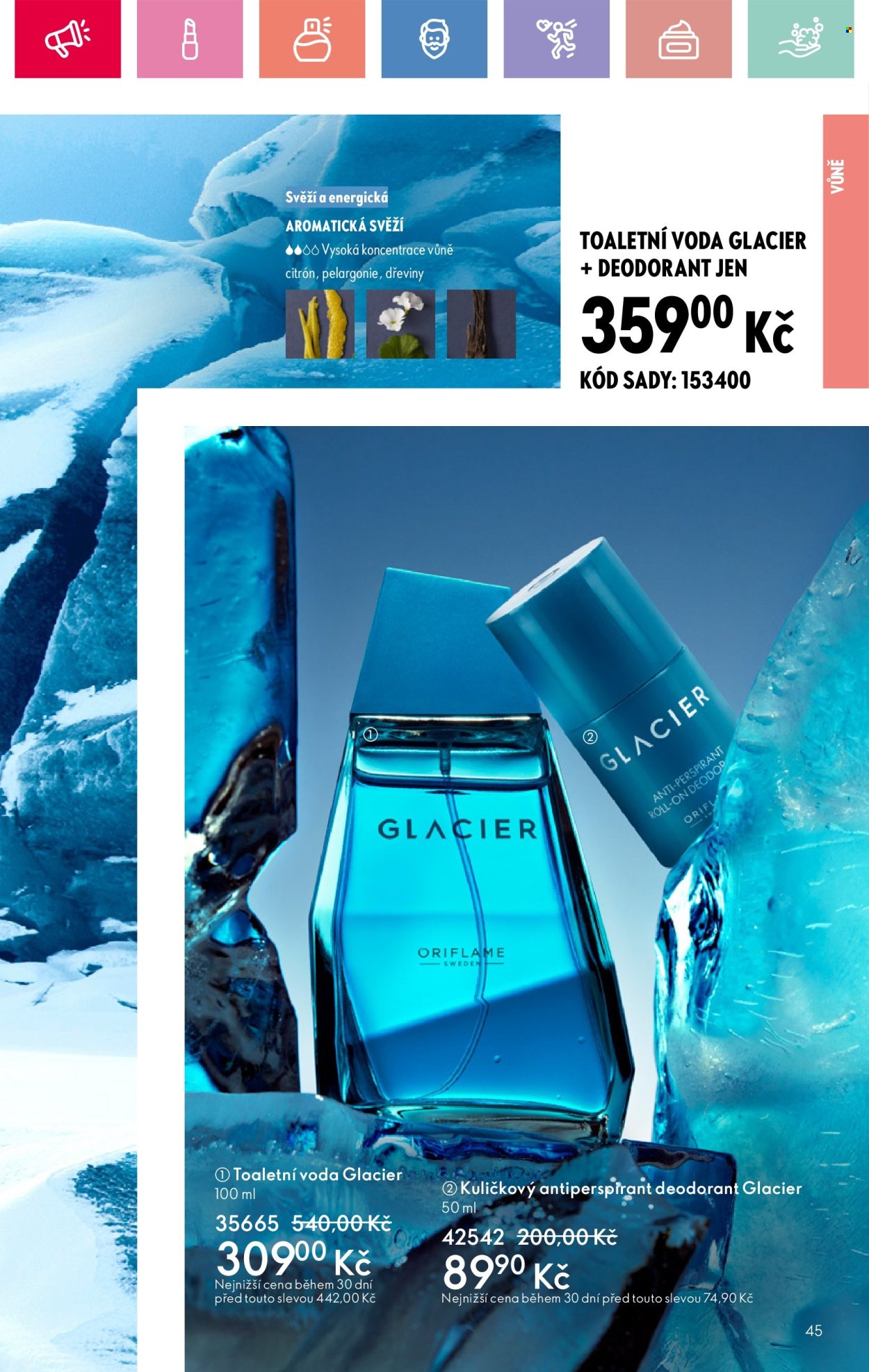 Leták ORIFLAME - 17.8.2025 - 6.9.2025. Strana 45