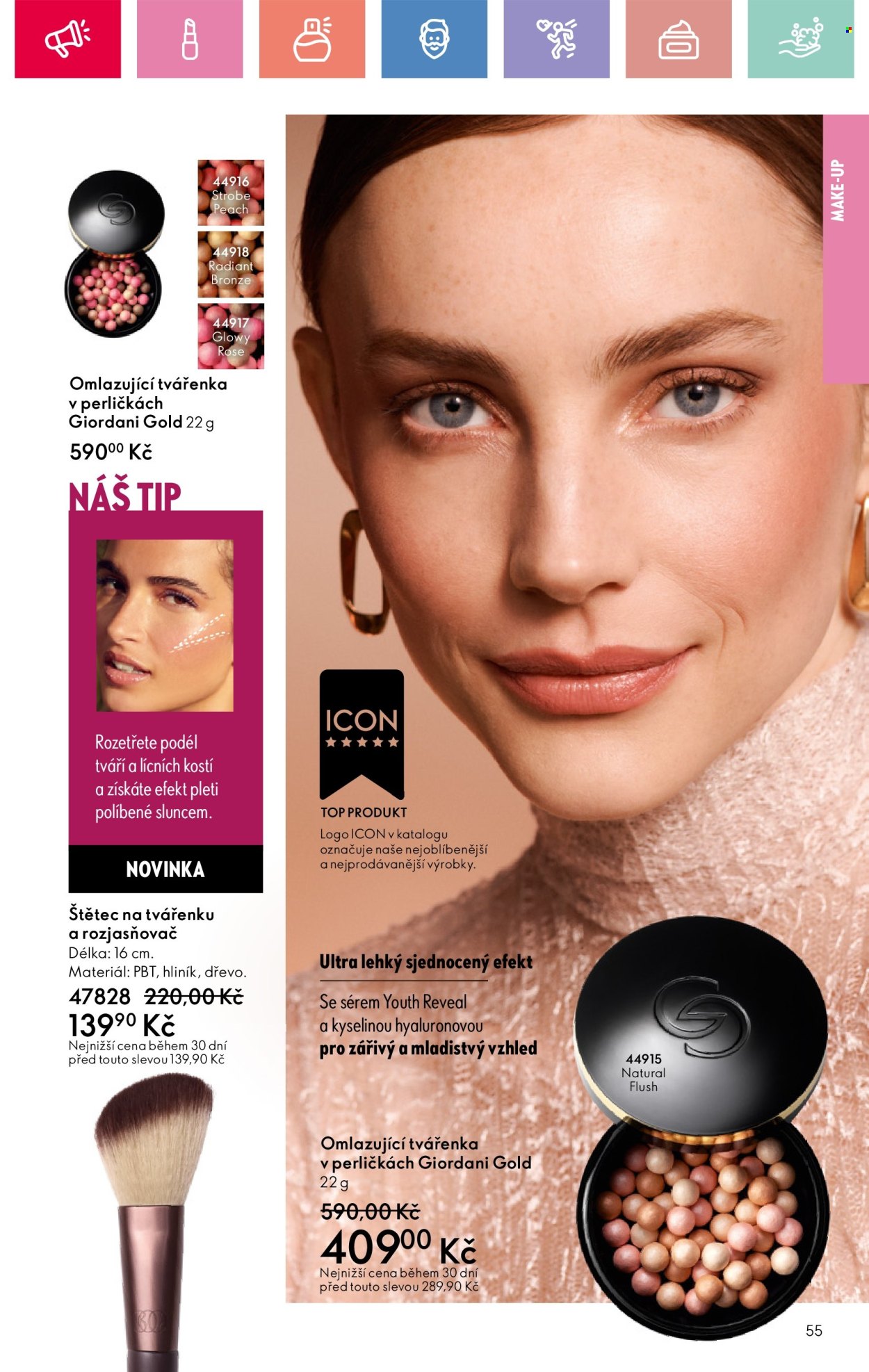 Leták ORIFLAME - 17.8.2025 - 6.9.2025. Strana 55