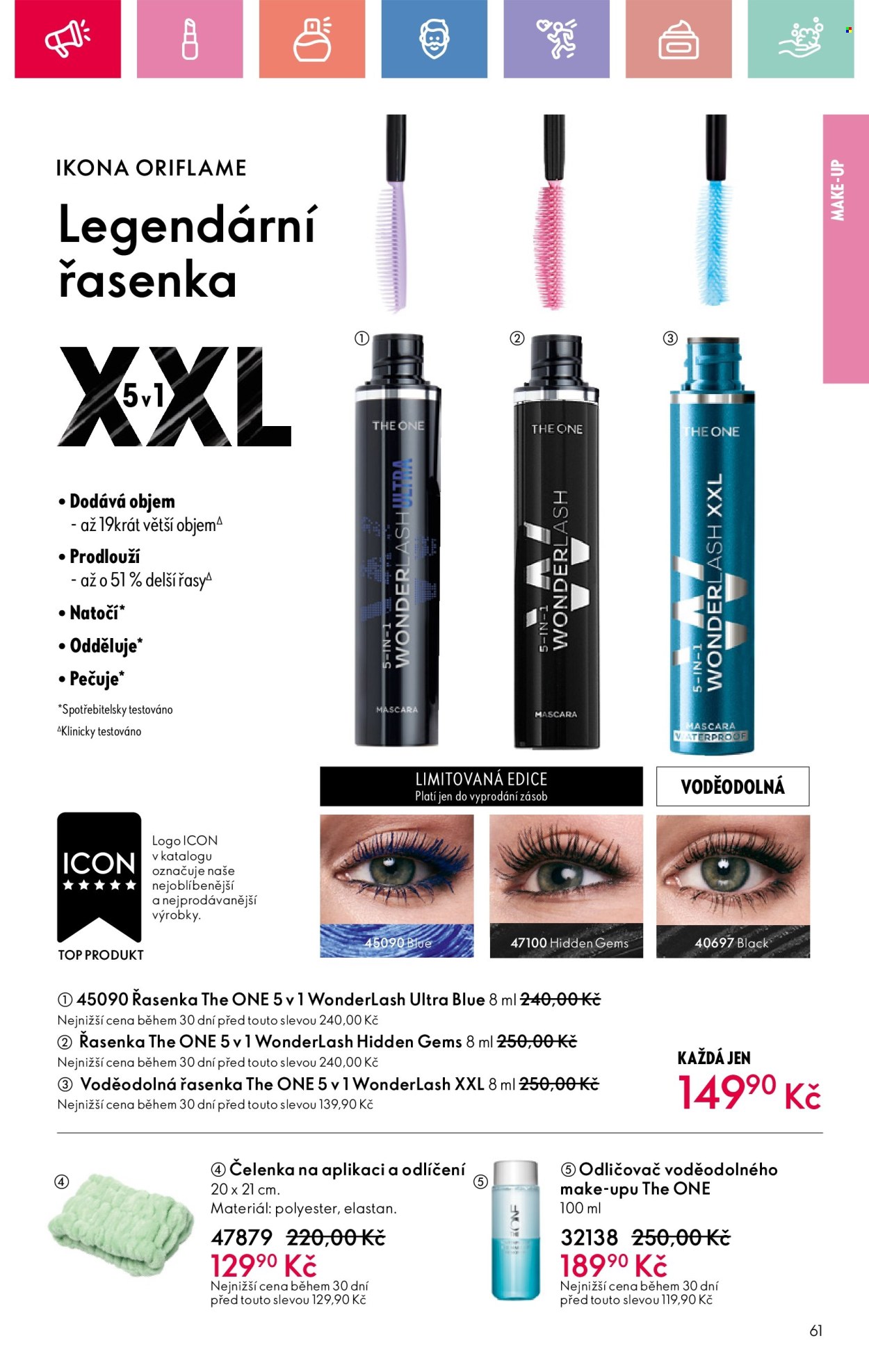 Leták ORIFLAME - 17.8.2025 - 6.9.2025. Strana 61