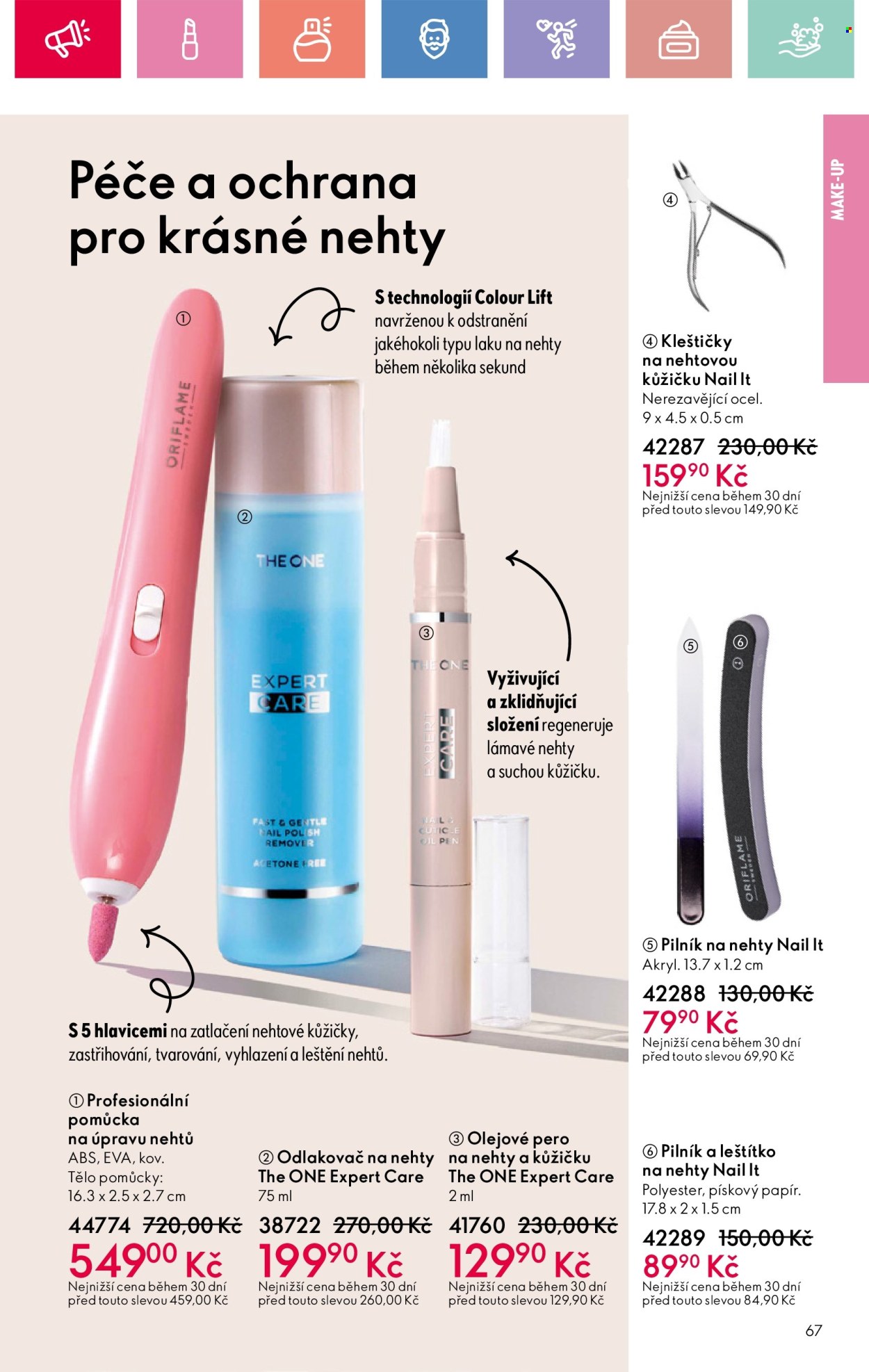 Leták ORIFLAME - 17.8.2025 - 6.9.2025. Strana 67