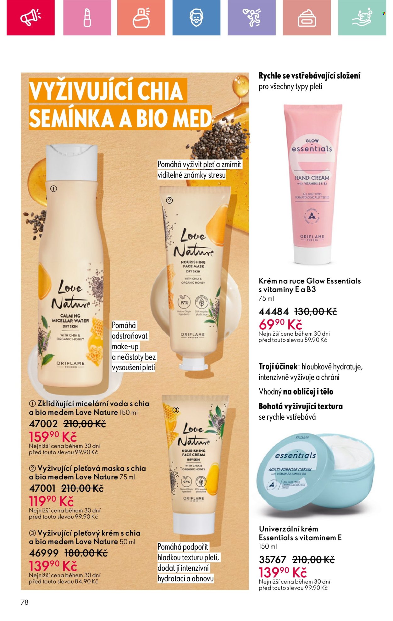 Leták ORIFLAME - 17.8.2025 - 6.9.2025. Strana 78