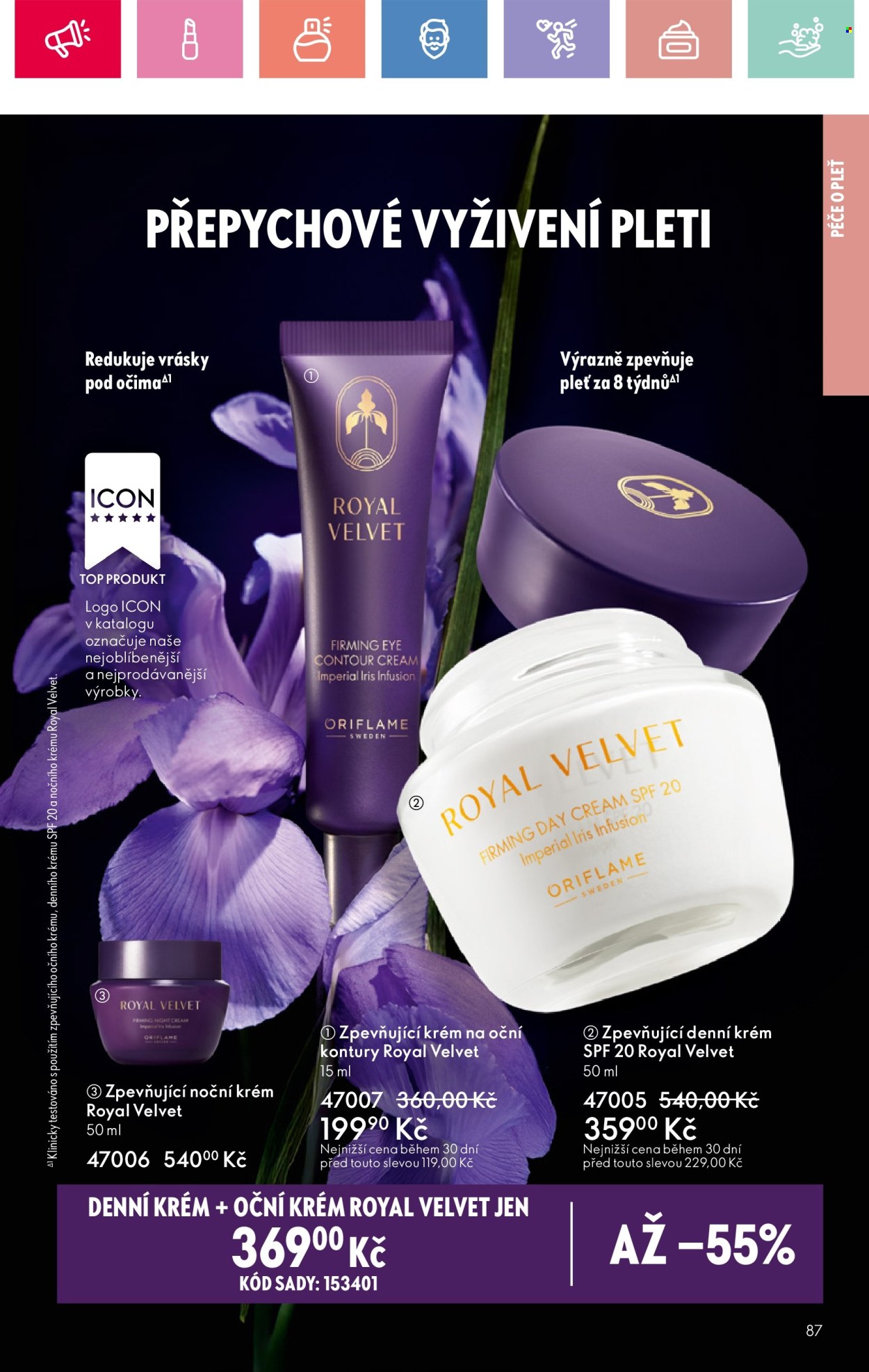 Leták ORIFLAME - 17.8.2025 - 6.9.2025. Strana 87