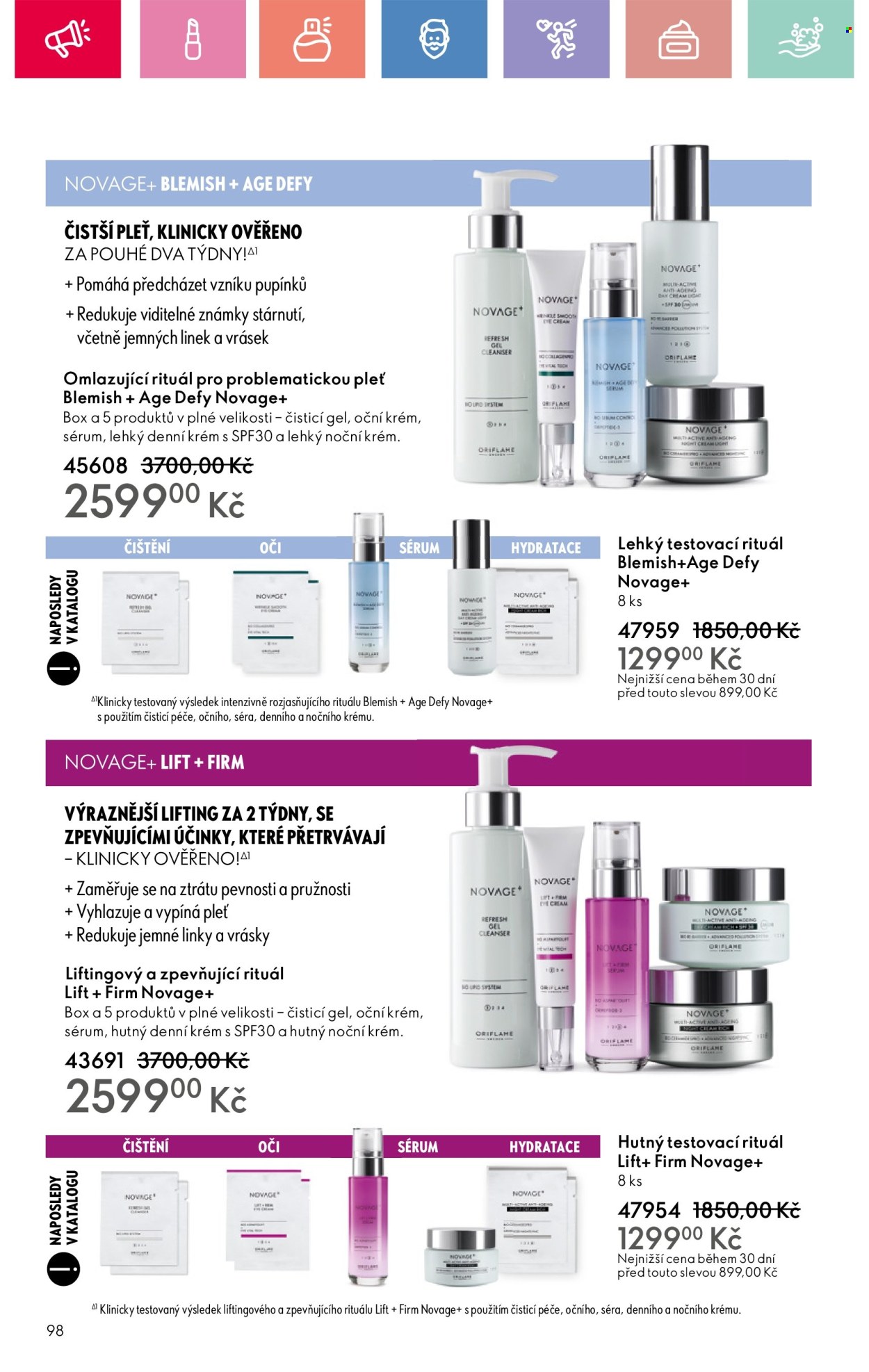 Leták ORIFLAME - 17.8.2025 - 6.9.2025. Strana 98