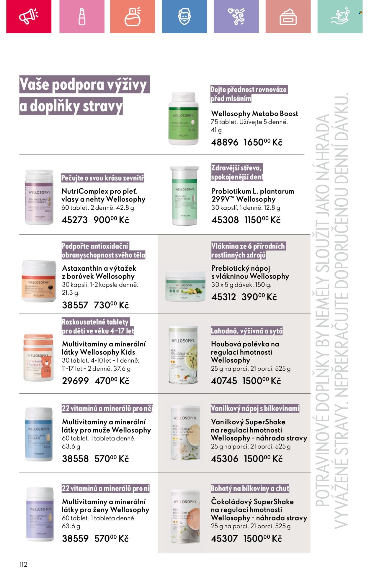 Leták ORIFLAME - 17.8.2025 - 6.9.2025. Strana 112