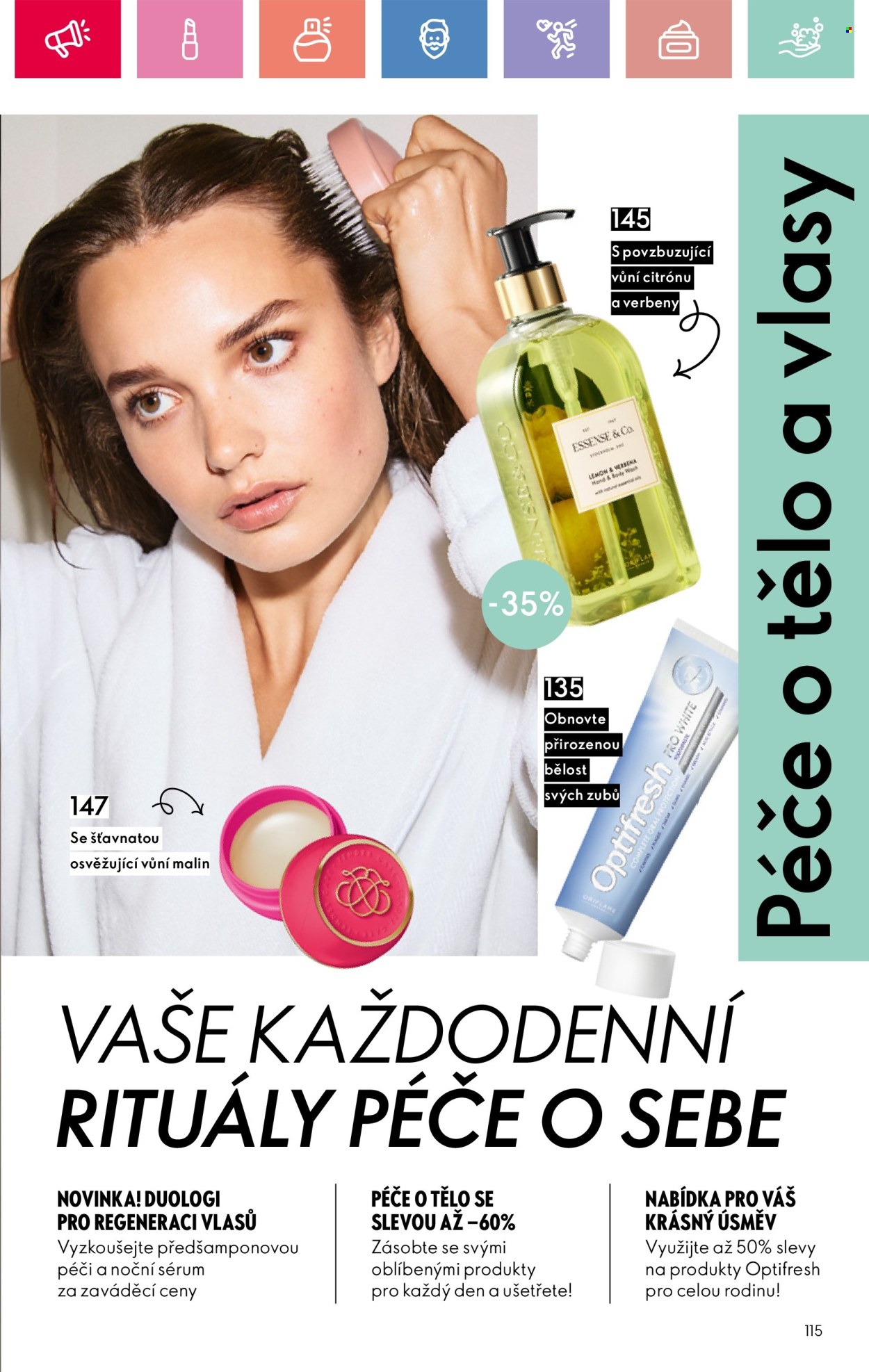 Leták ORIFLAME - 17.8.2025 - 6.9.2025. Strana 115