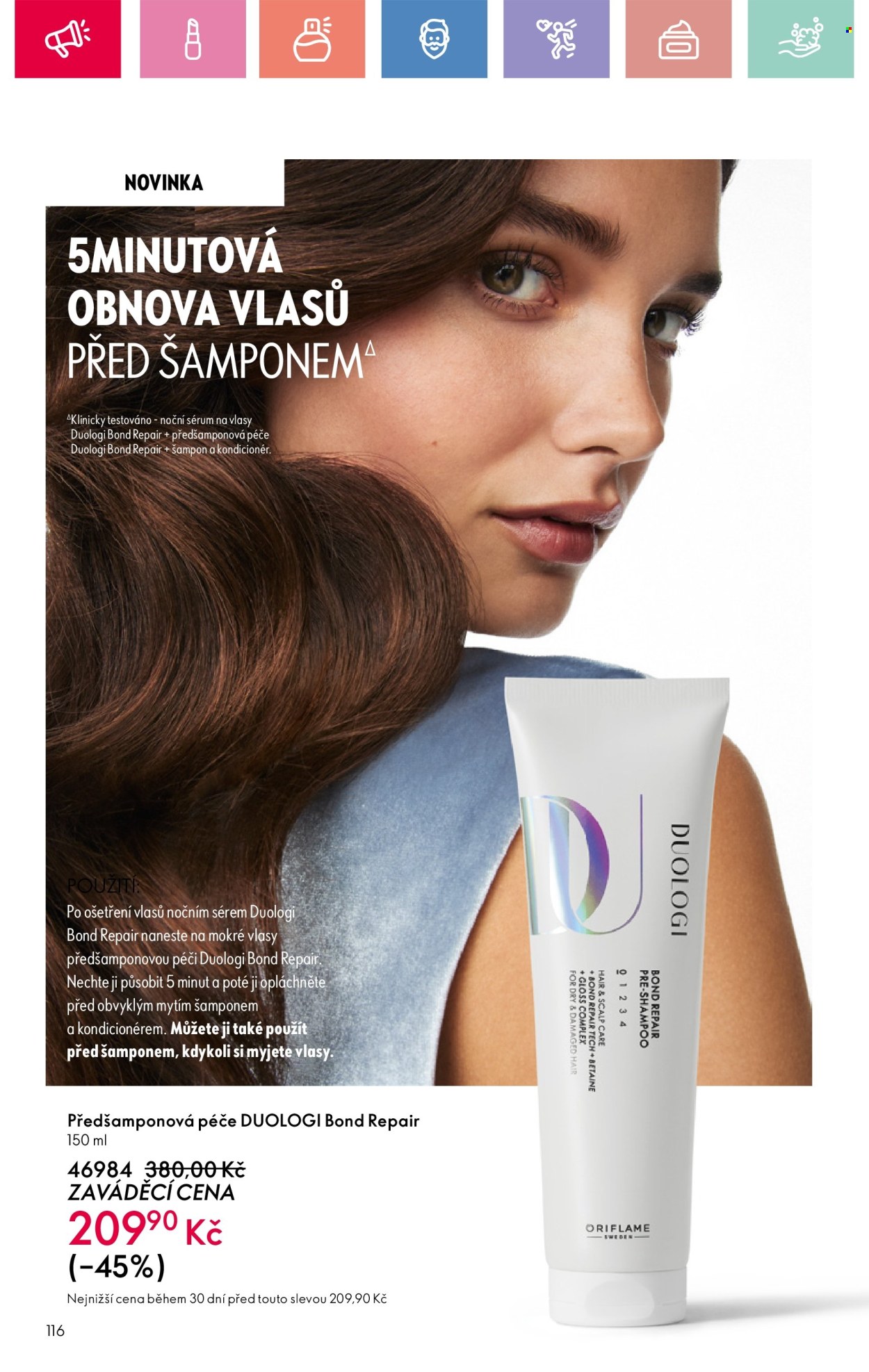 Leták ORIFLAME - 17.8.2025 - 6.9.2025. Strana 116