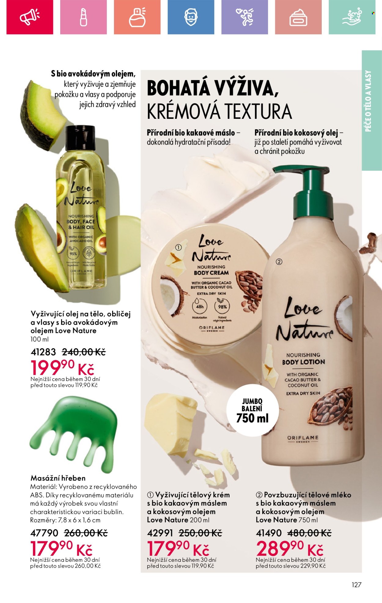 Leták ORIFLAME - 17.8.2025 - 6.9.2025. Strana 127
