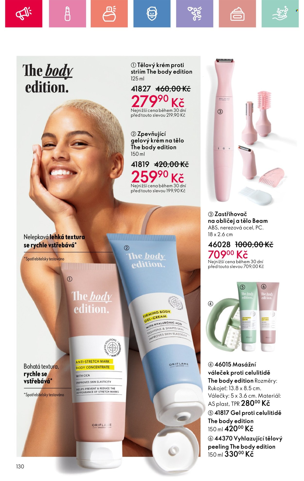 Leták ORIFLAME - 17.8.2025 - 6.9.2025. Strana 130