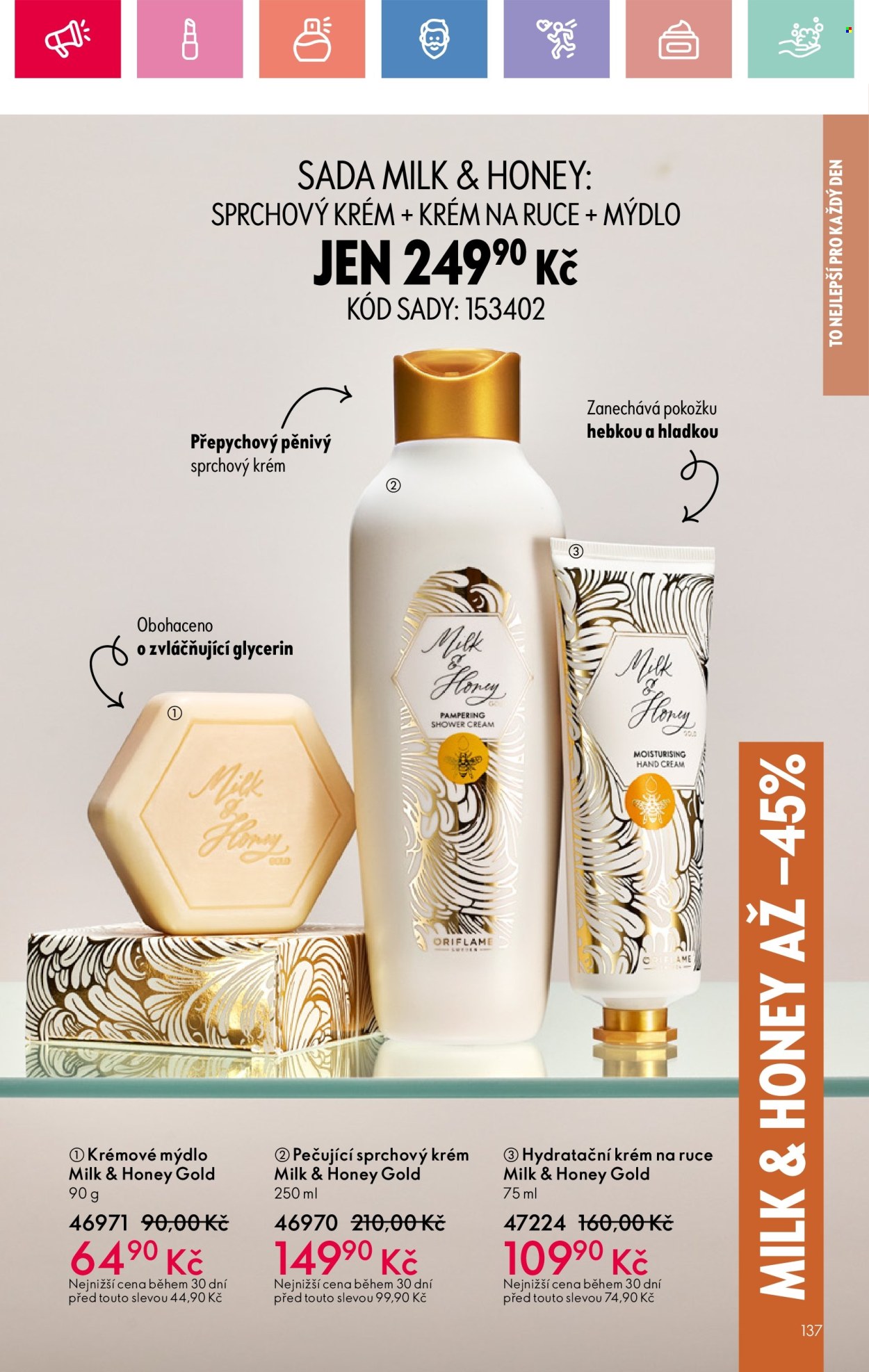 Leták ORIFLAME - 17.8.2025 - 6.9.2025. Strana 137
