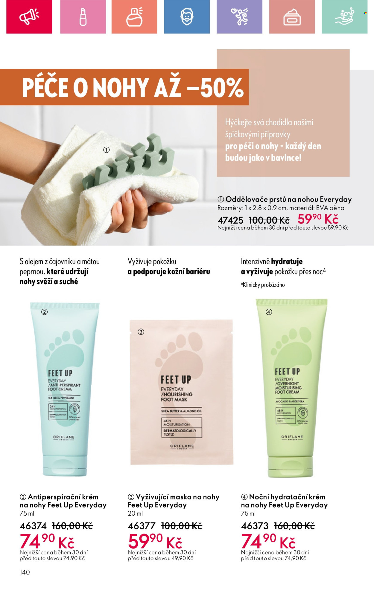 Leták ORIFLAME - 17.8.2025 - 6.9.2025. Strana 140
