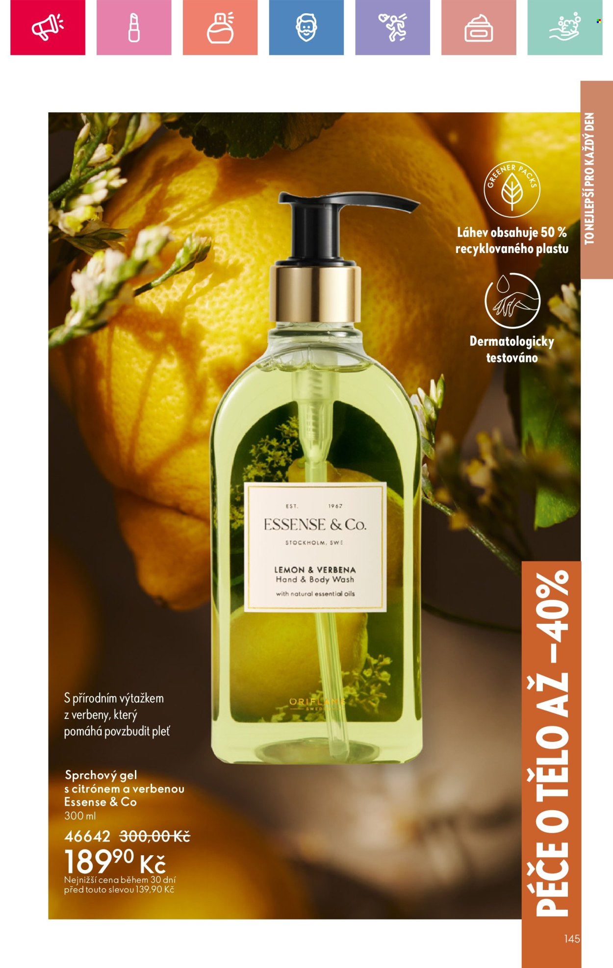 Leták ORIFLAME - 17.8.2025 - 6.9.2025. Strana 145