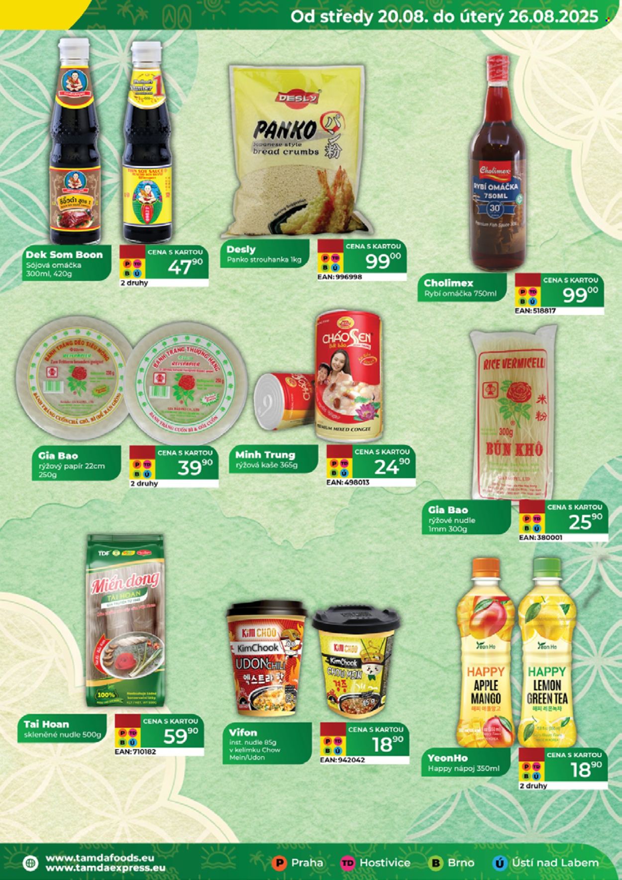 Leták Tamda Foods - 20.8.2025 - 26.8.2025. Strana 51
