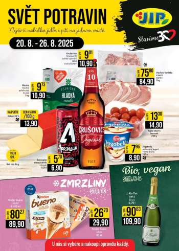 Leták JIP - 20.8.2025 - 26.8.2025.