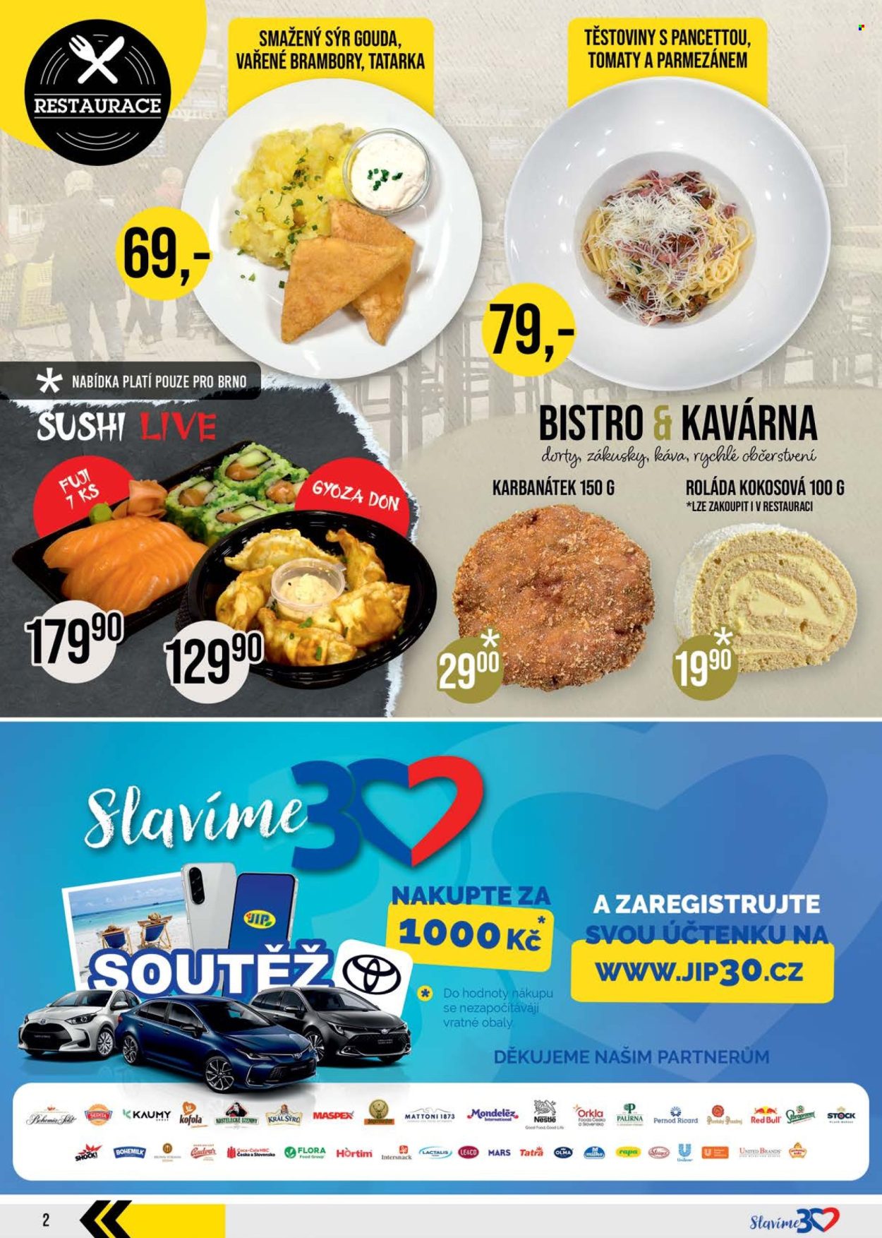 Leták JIP - 20.8.2025 - 26.8.2025. Strana 2