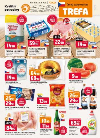 Leták TREFA coop - 20.8.2025 - 26.8.2025.