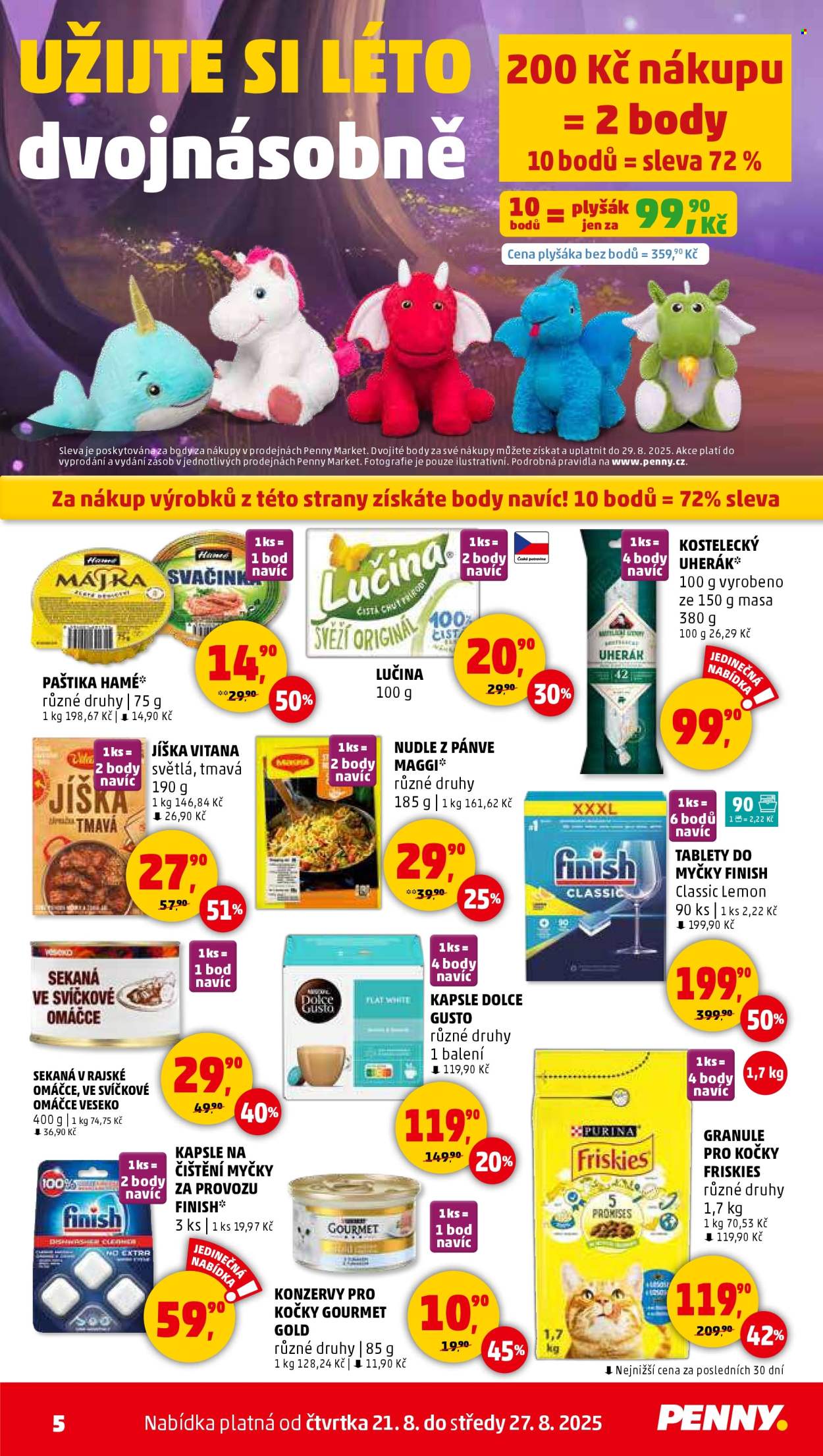 Leták PENNY - 21.8.2025 - 27.8.2025. Strana 5