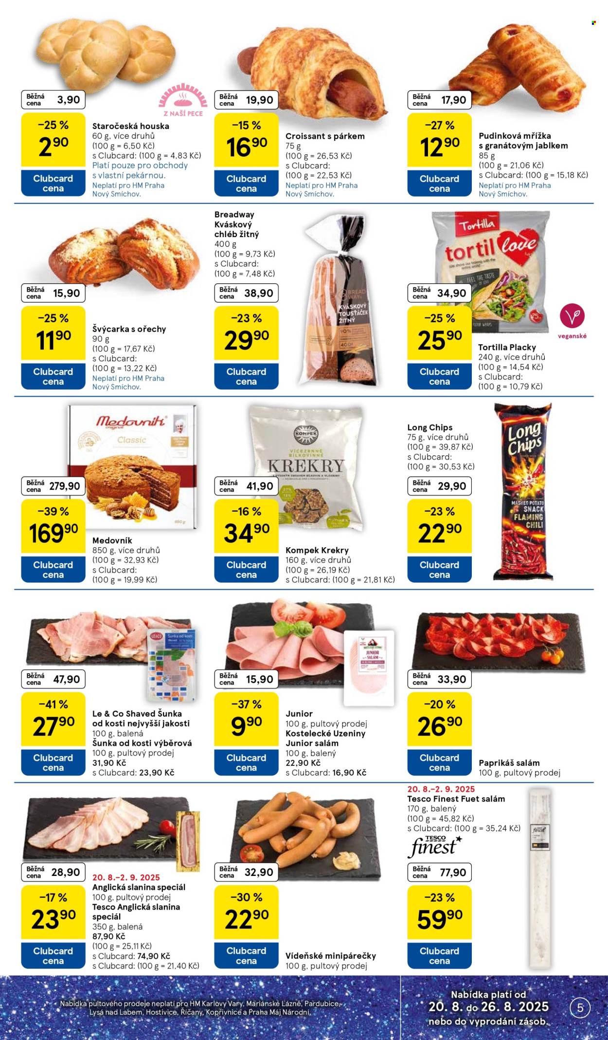 Leták TESCO - 20.8.2025 - 26.8.2025. Strana 5