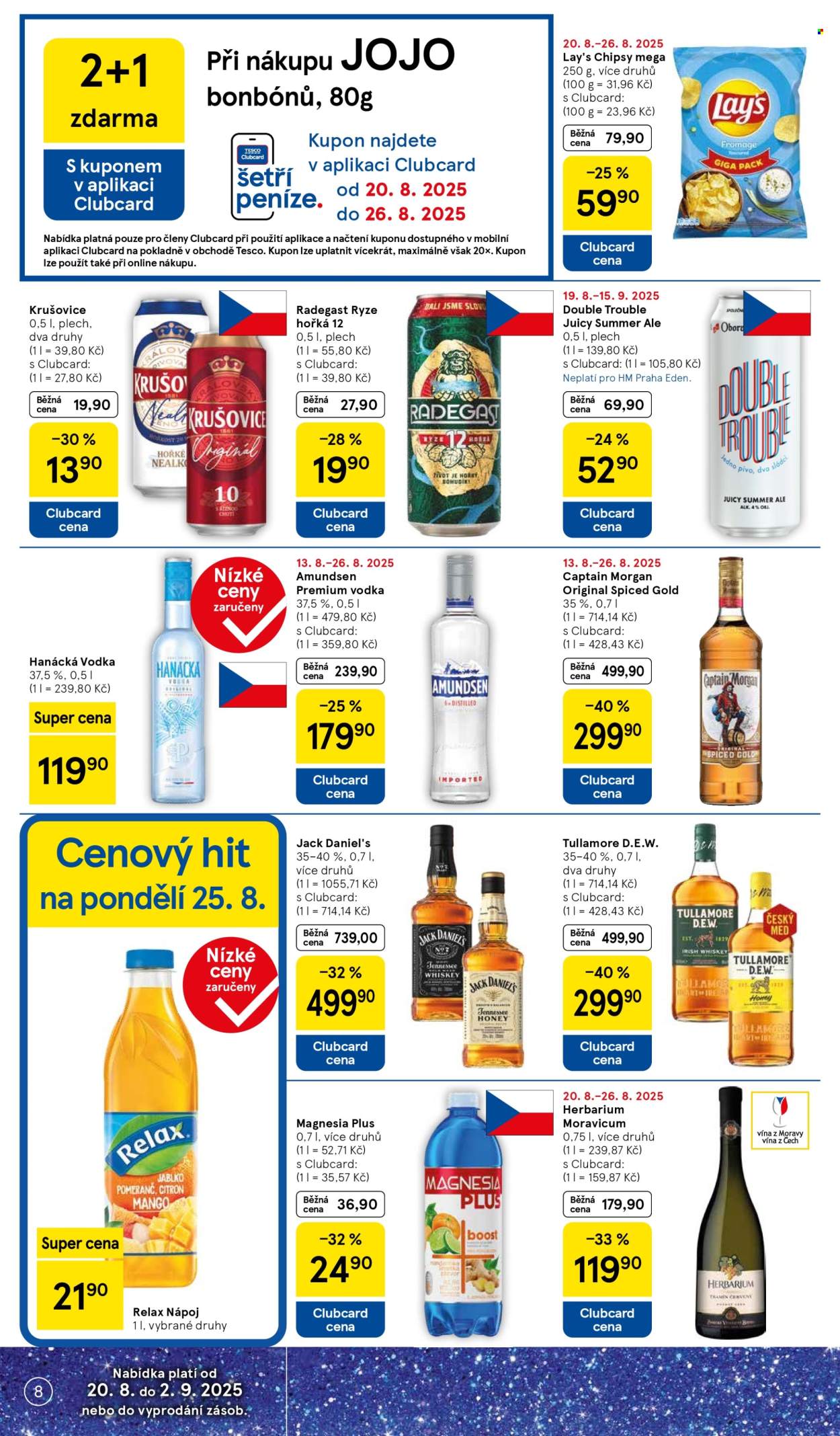 Leták TESCO - 20.8.2025 - 26.8.2025. Strana 8