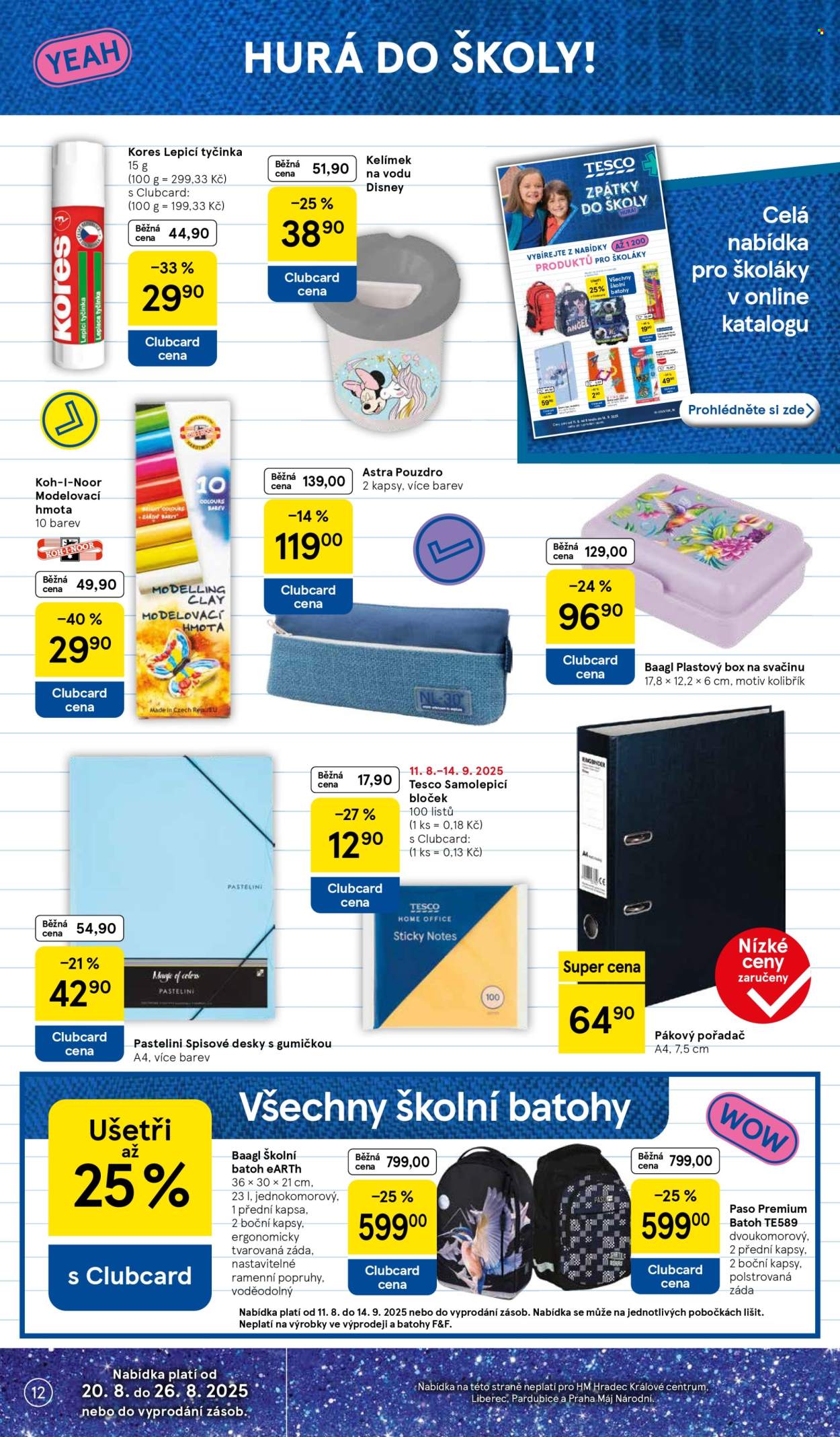Leták TESCO - 20.8.2025 - 26.8.2025. Strana 12