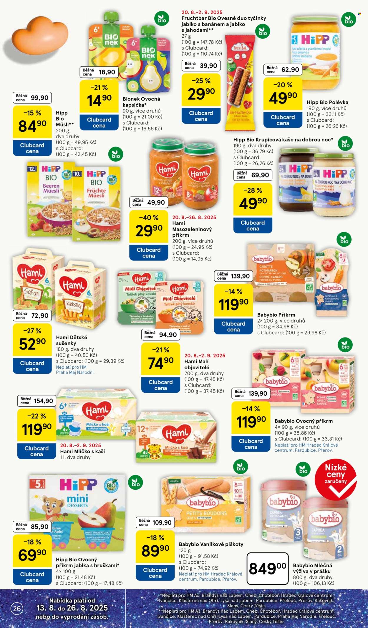 Leták TESCO - 20.8.2025 - 26.8.2025. Strana 26