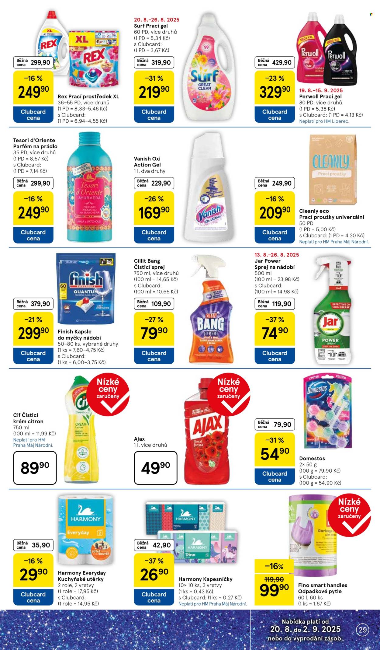 Leták TESCO - 20.8.2025 - 26.8.2025. Strana 29