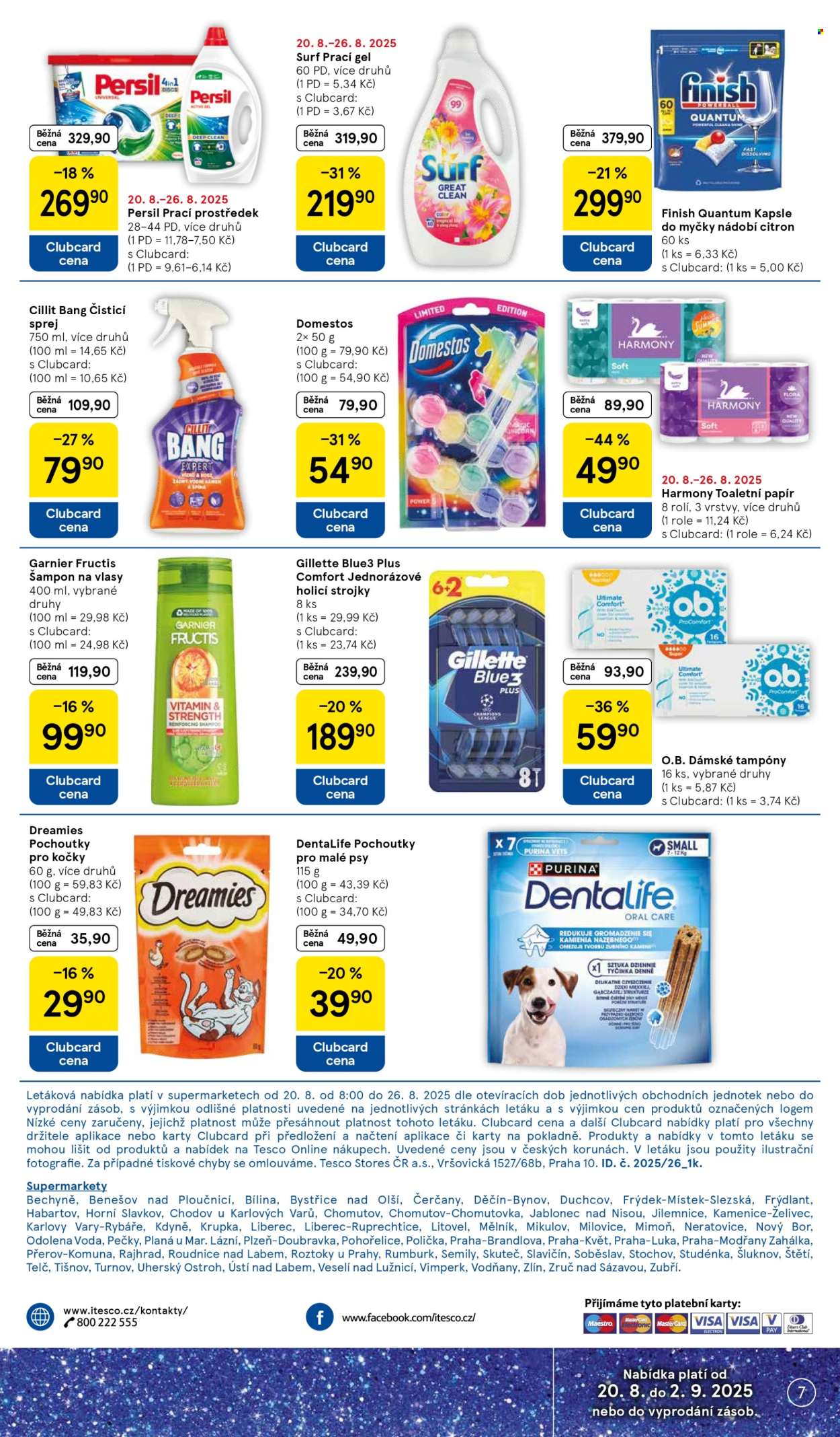 Leták TESCO supermarket - 20.8.2025 - 26.8.2025. Strana 7