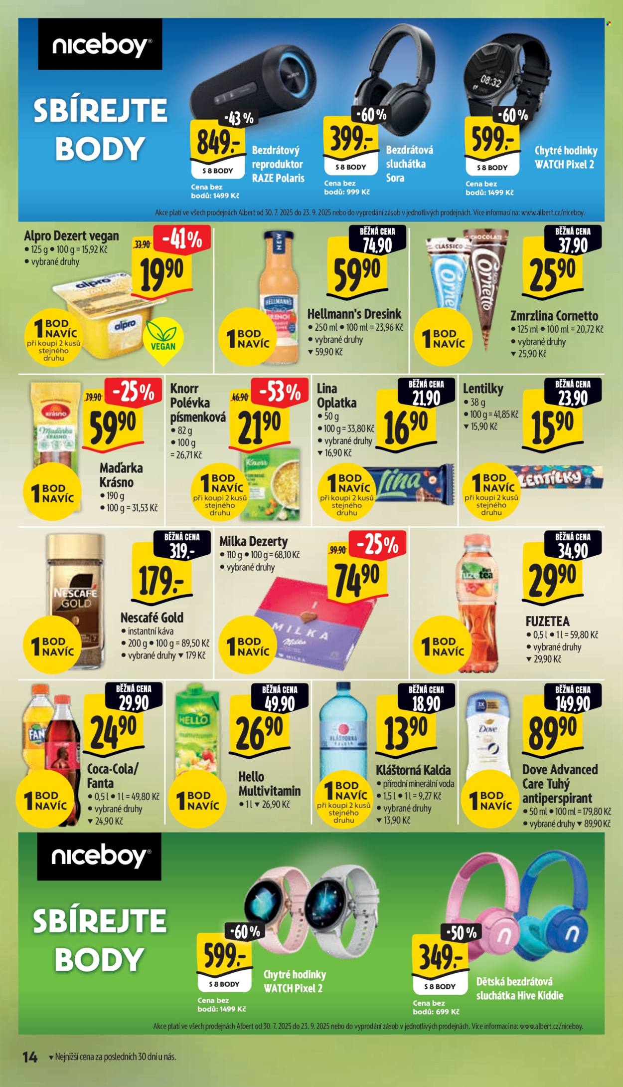 Leták Albert Supermarket - 20.8.2025 - 26.8.2025. Strana 22