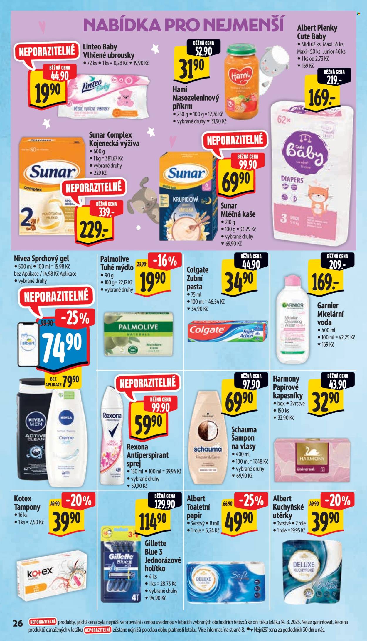 Leták Albert Supermarket - 20.8.2025 - 26.8.2025. Strana 34
