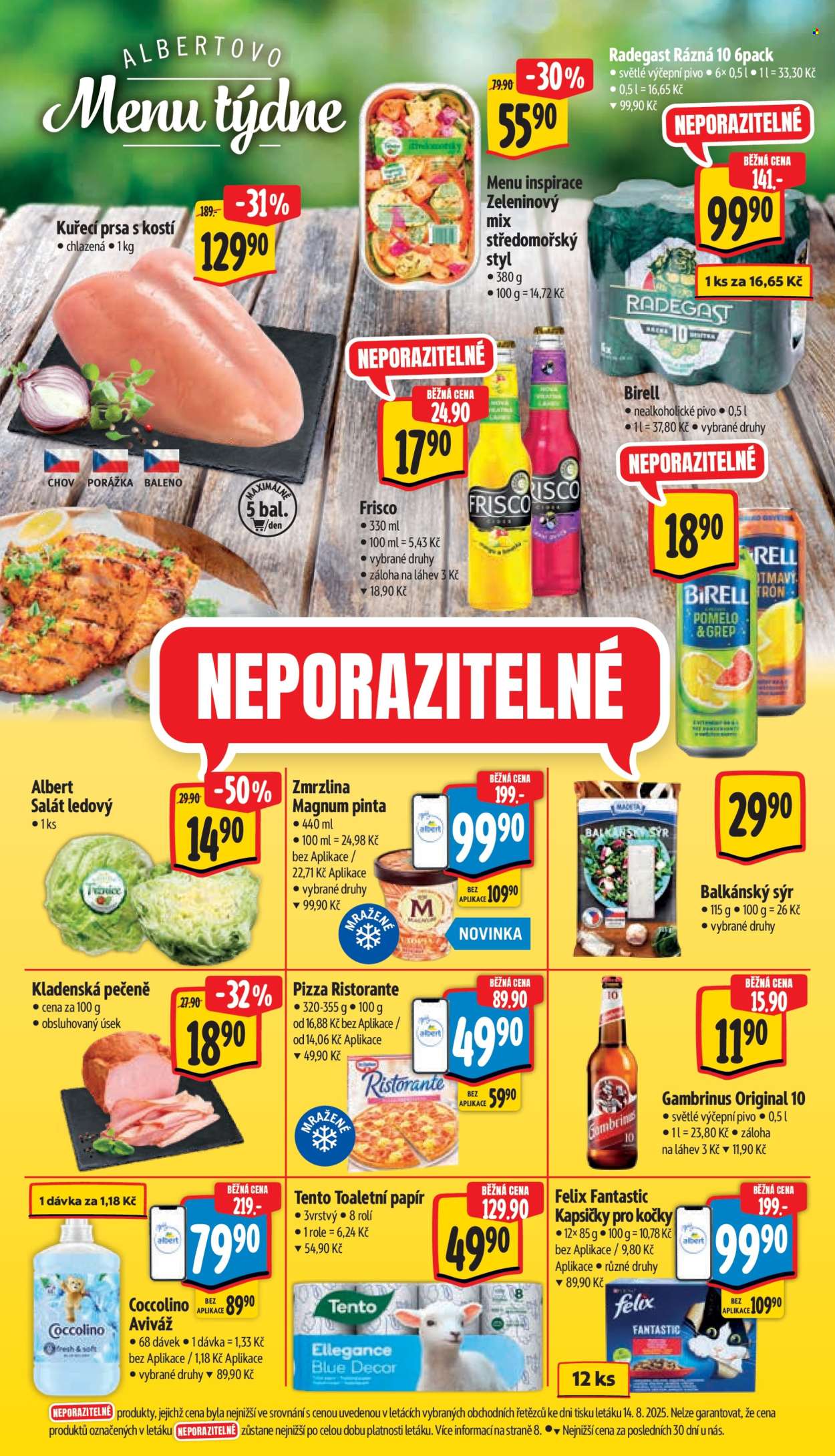 Leták Albert Supermarket - 20.8.2025 - 26.8.2025. Strana 45