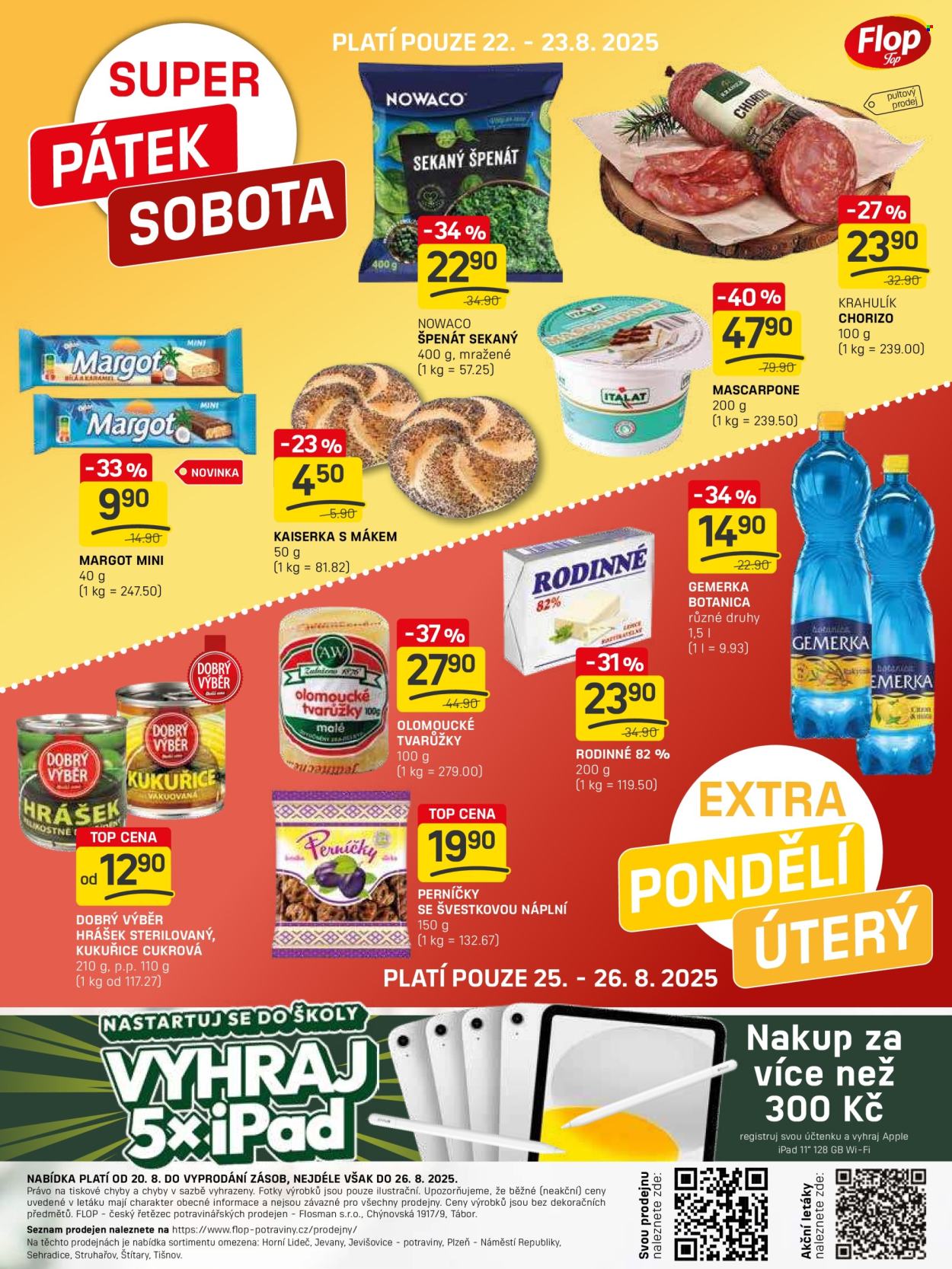 Leták Flop - 20.8.2025 - 26.8.2025. Strana 12