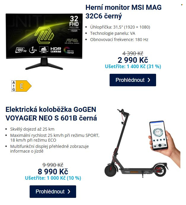Leták DATART - 19.8.2025 - 24.8.2025. Strana 4
