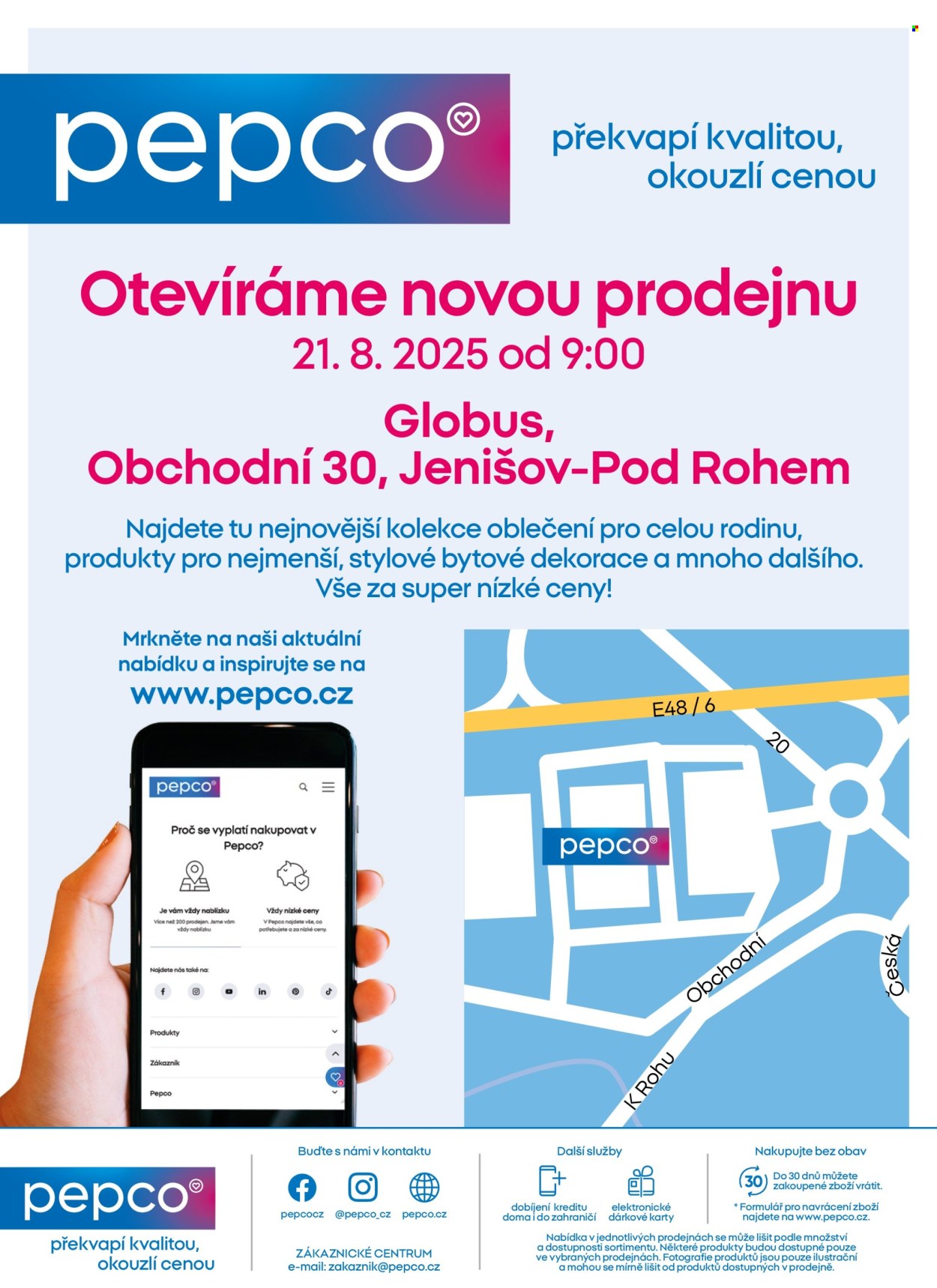 Leták PEPCO - 21.8.2025 - 27.8.2025. Strana 2