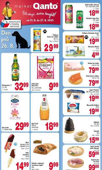 Leták Qanto market - 21.8.2025 - 27.8.2025.