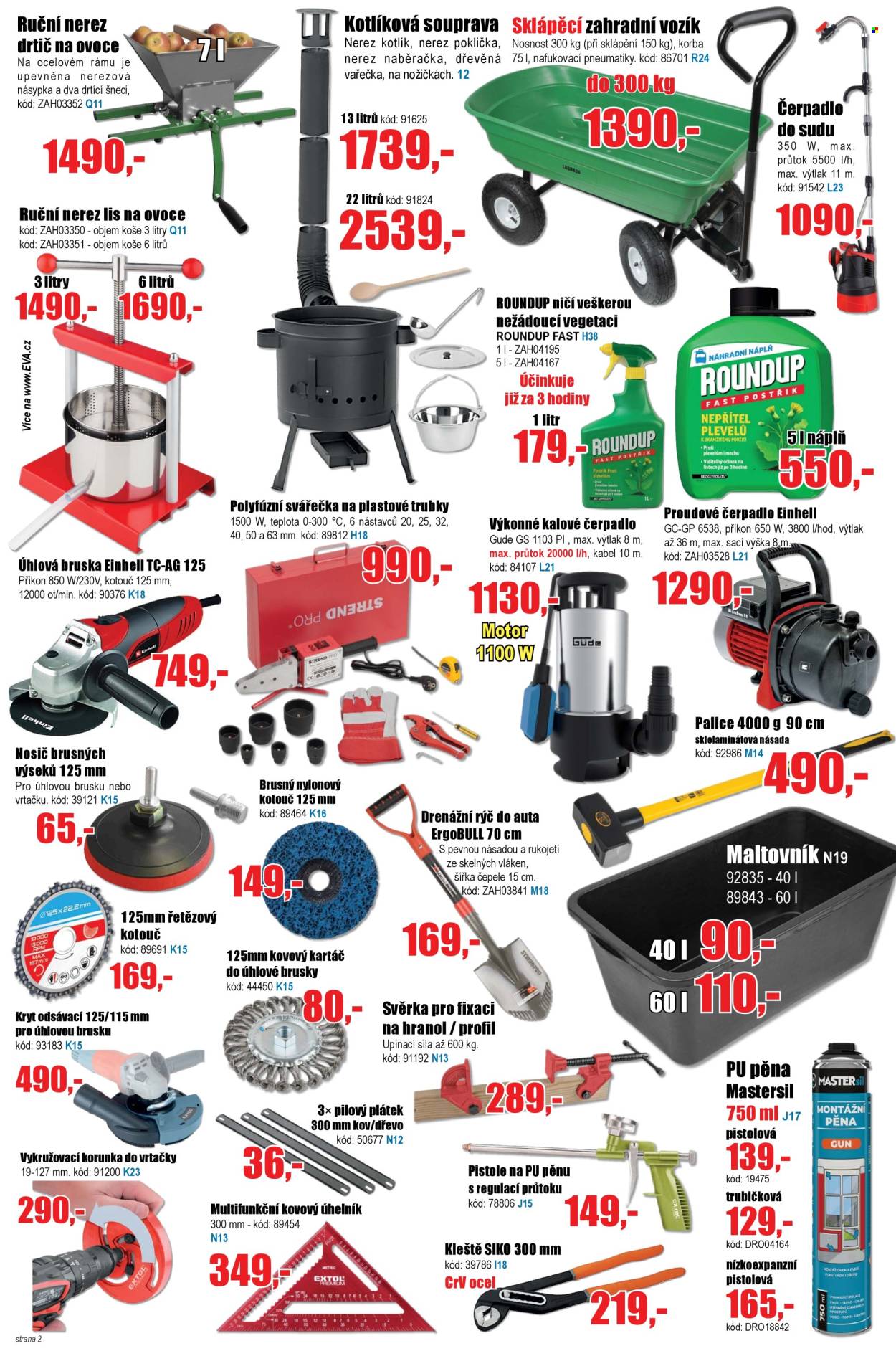 Leták EVA supermarket - 20.8.2025 - 8.9.2025. Strana 2