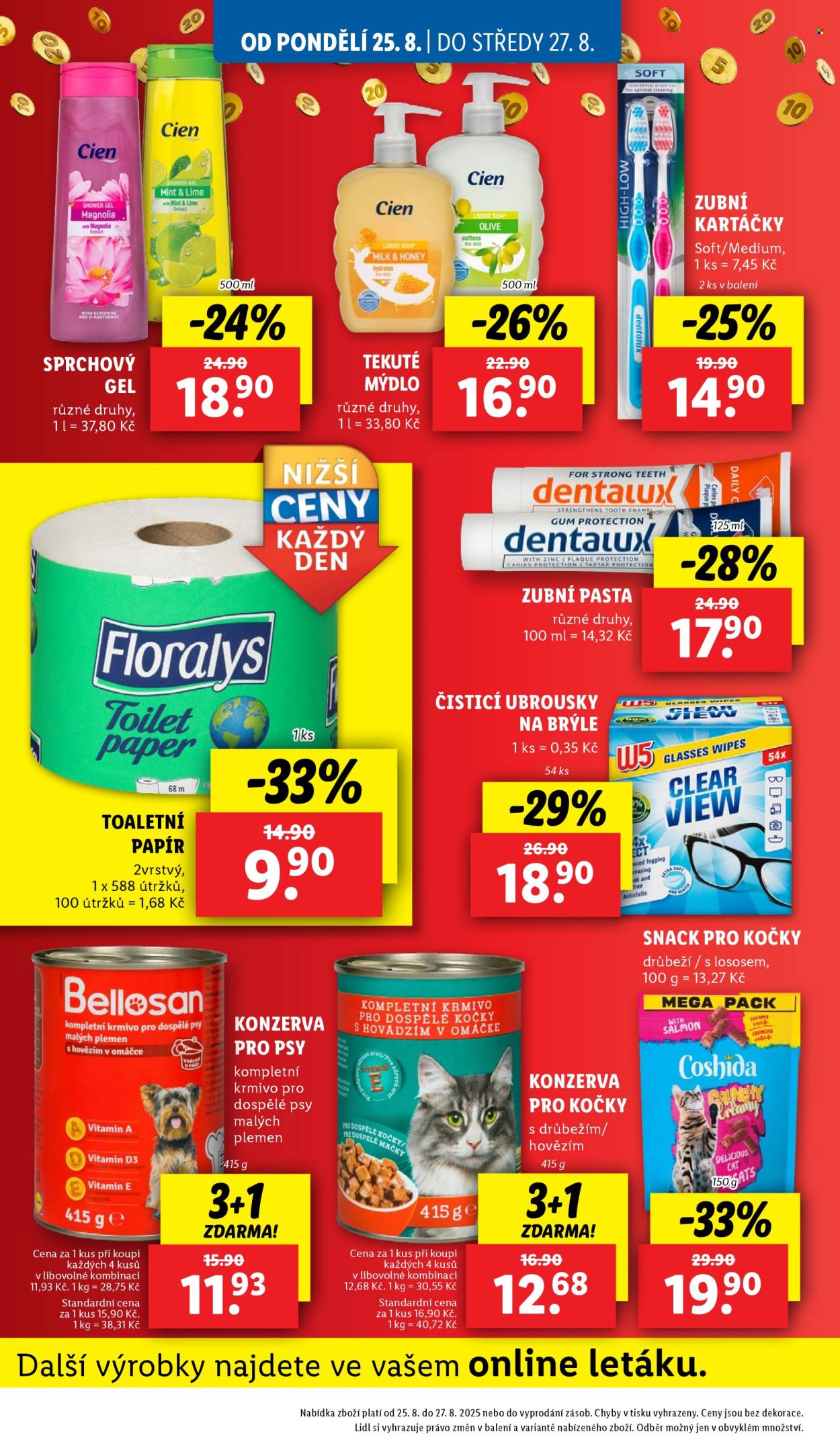 Leták Lidl - 25.8.2025 - 27.8.2025. Strana 18
