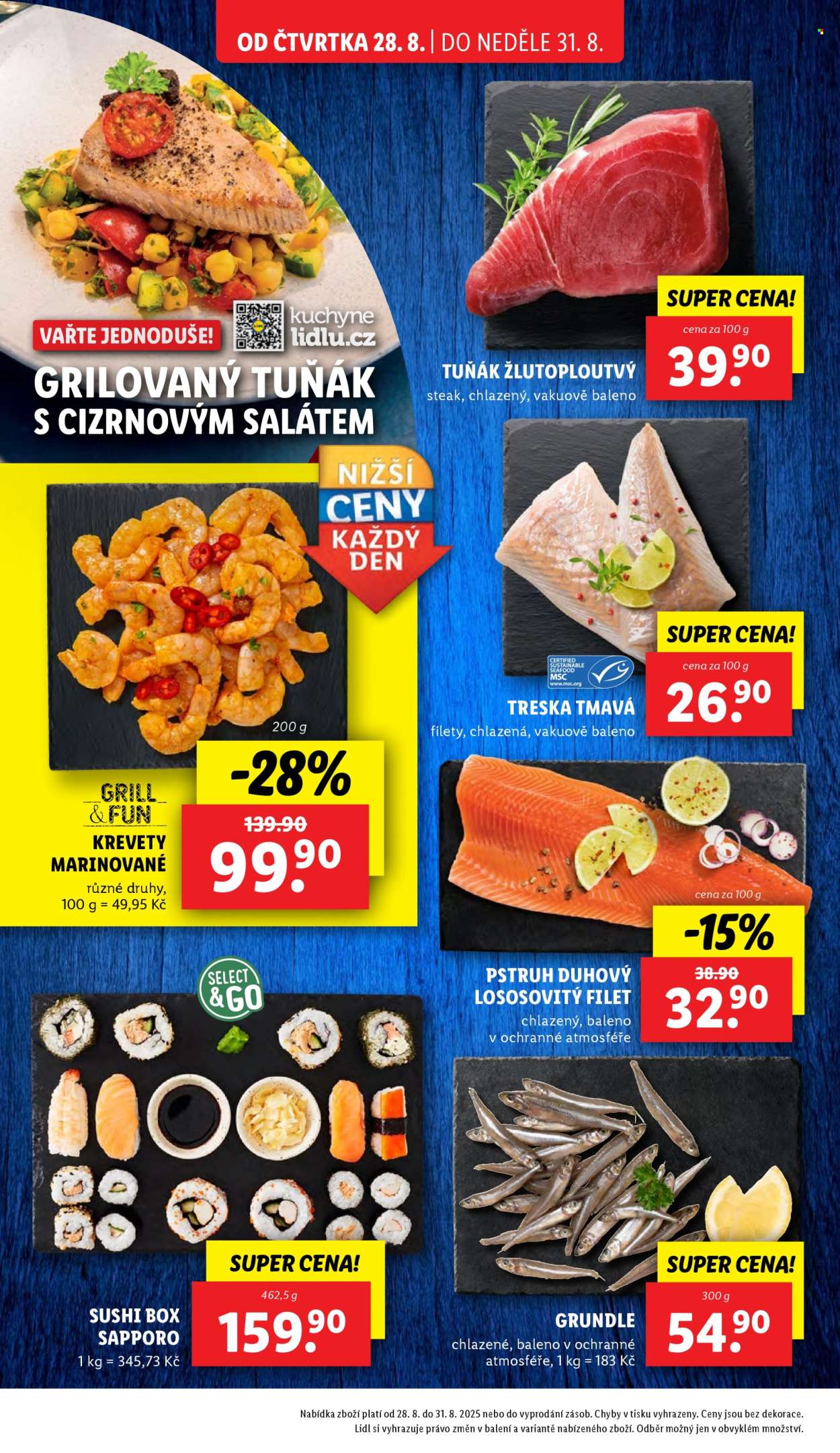 Leták Lidl - 28.8.2025 - 31.8.2025. Strana 10