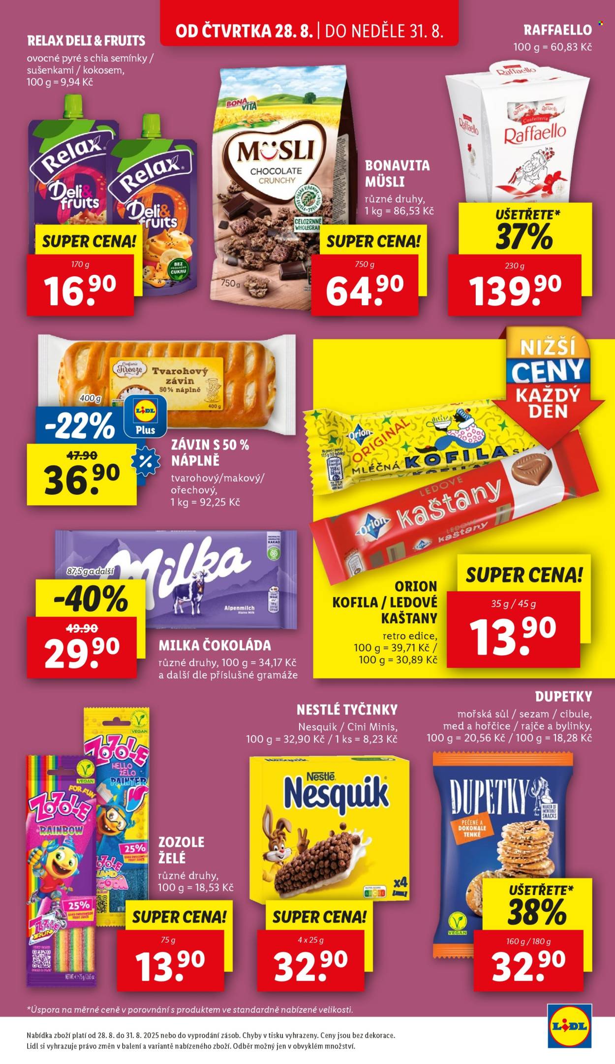 Leták Lidl - 28.8.2025 - 31.8.2025. Strana 32
