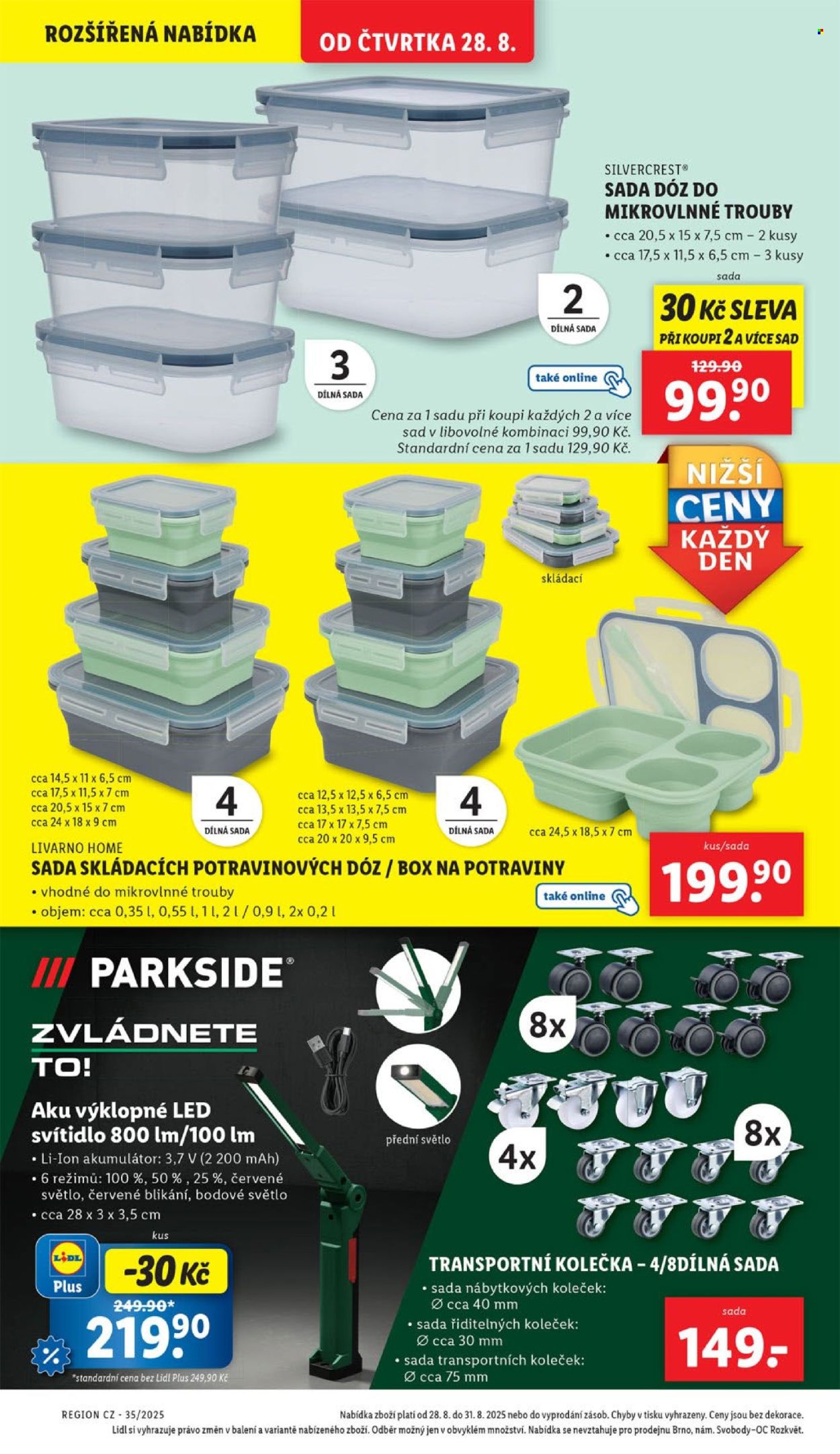 Leták Lidl - 28.8.2025 - 31.8.2025. Strana 38
