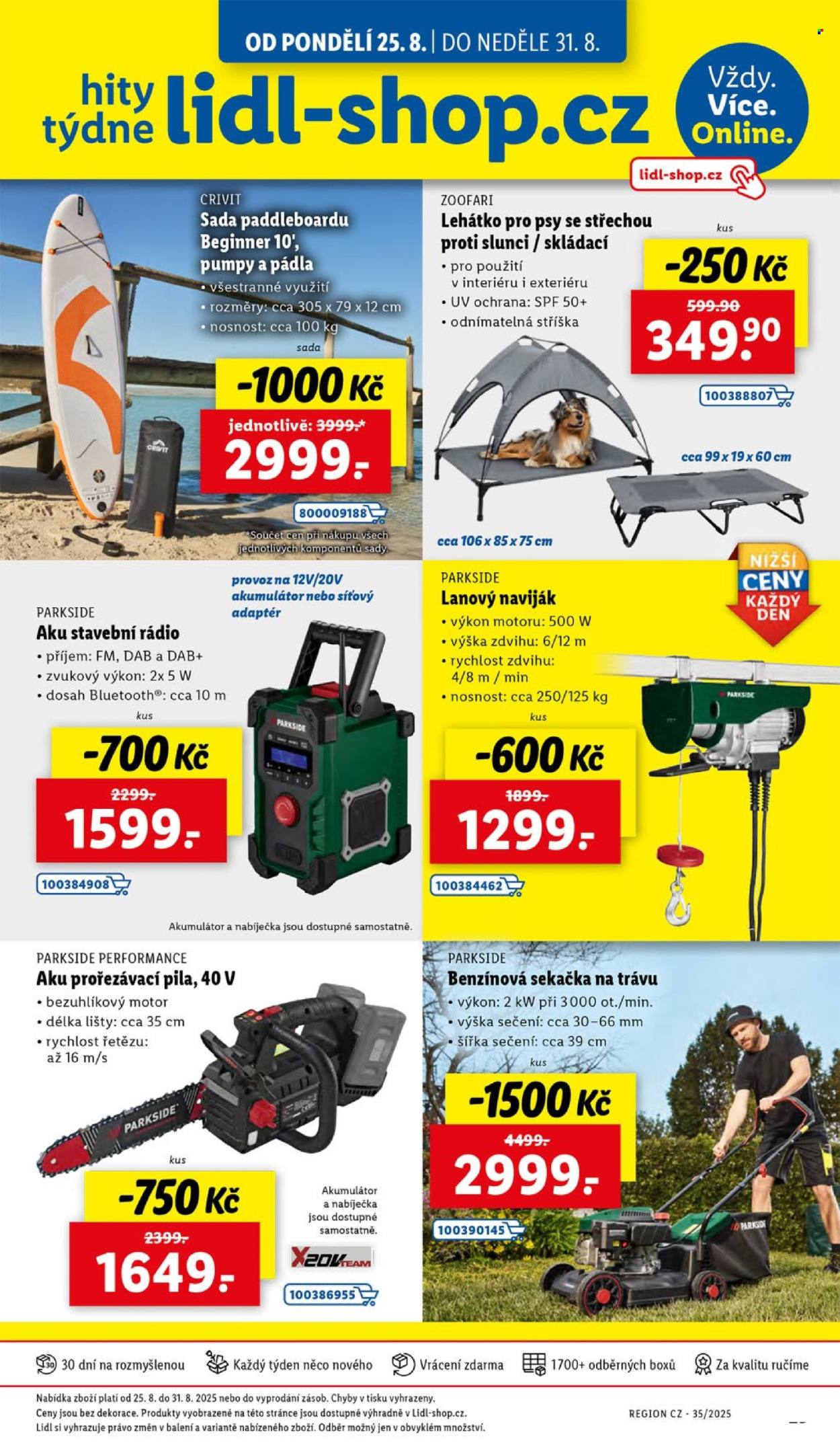 Leták Lidl - 28.8.2025 - 31.8.2025. Strana 39