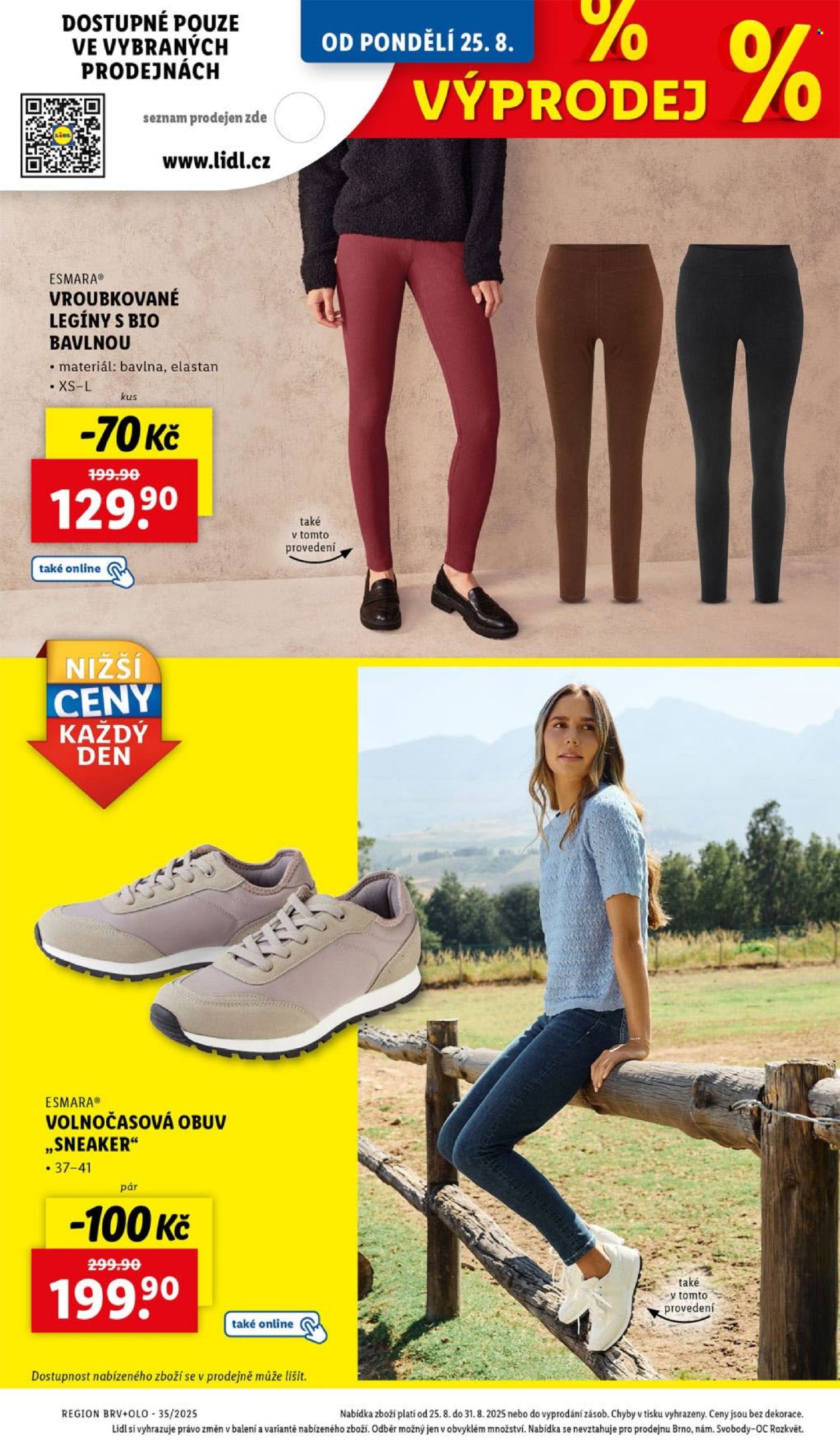 Leták Lidl - 25.8.2025 - 31.8.2025. Strana 20