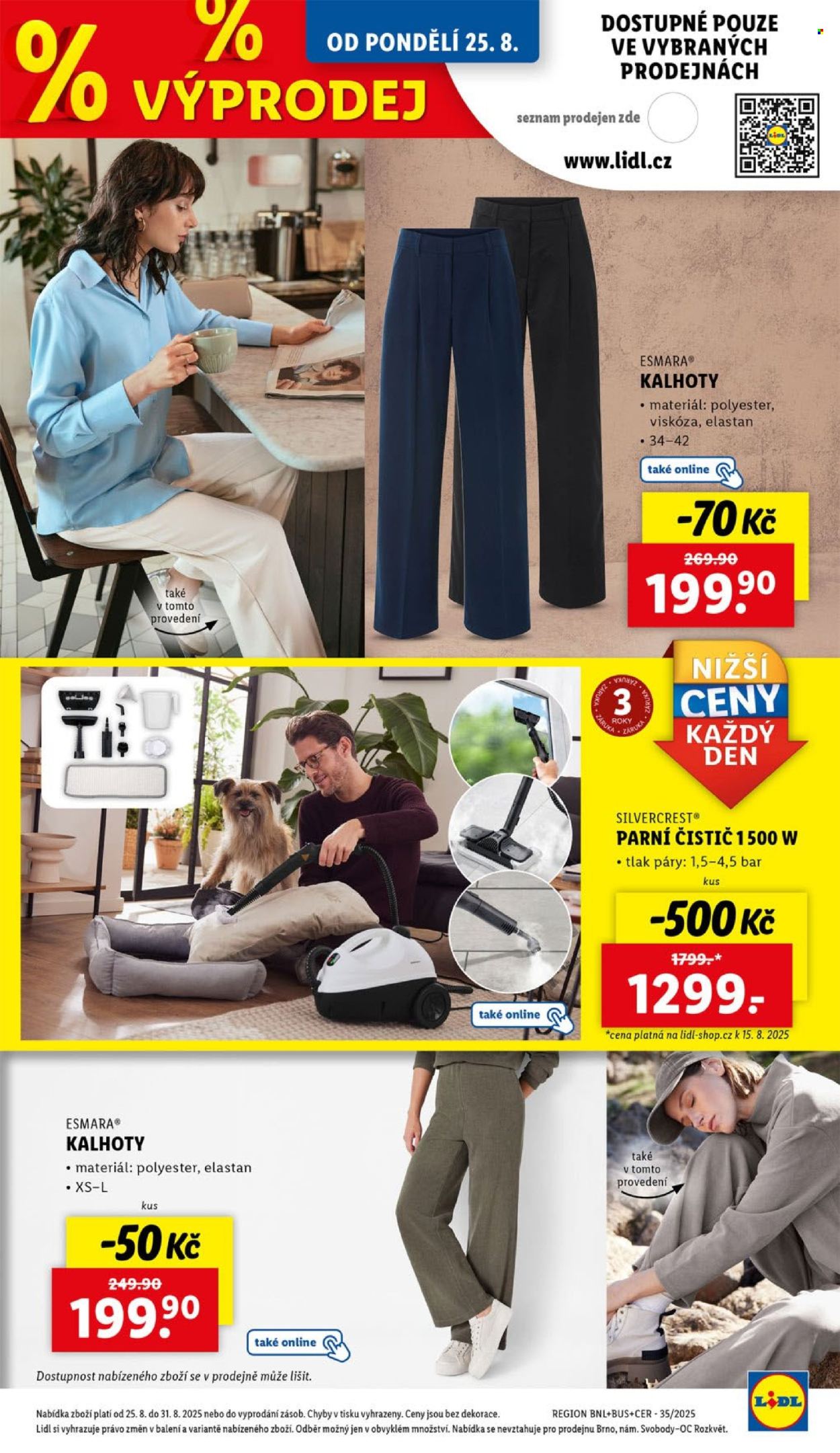 Leták Lidl - 25.8.2025 - 31.8.2025. Strana 21