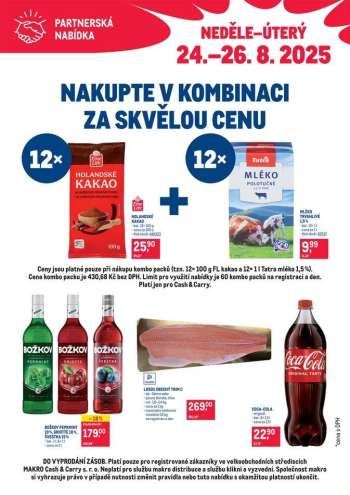 Leták MAKRO - 24.8.2025 - 26.8.2025.