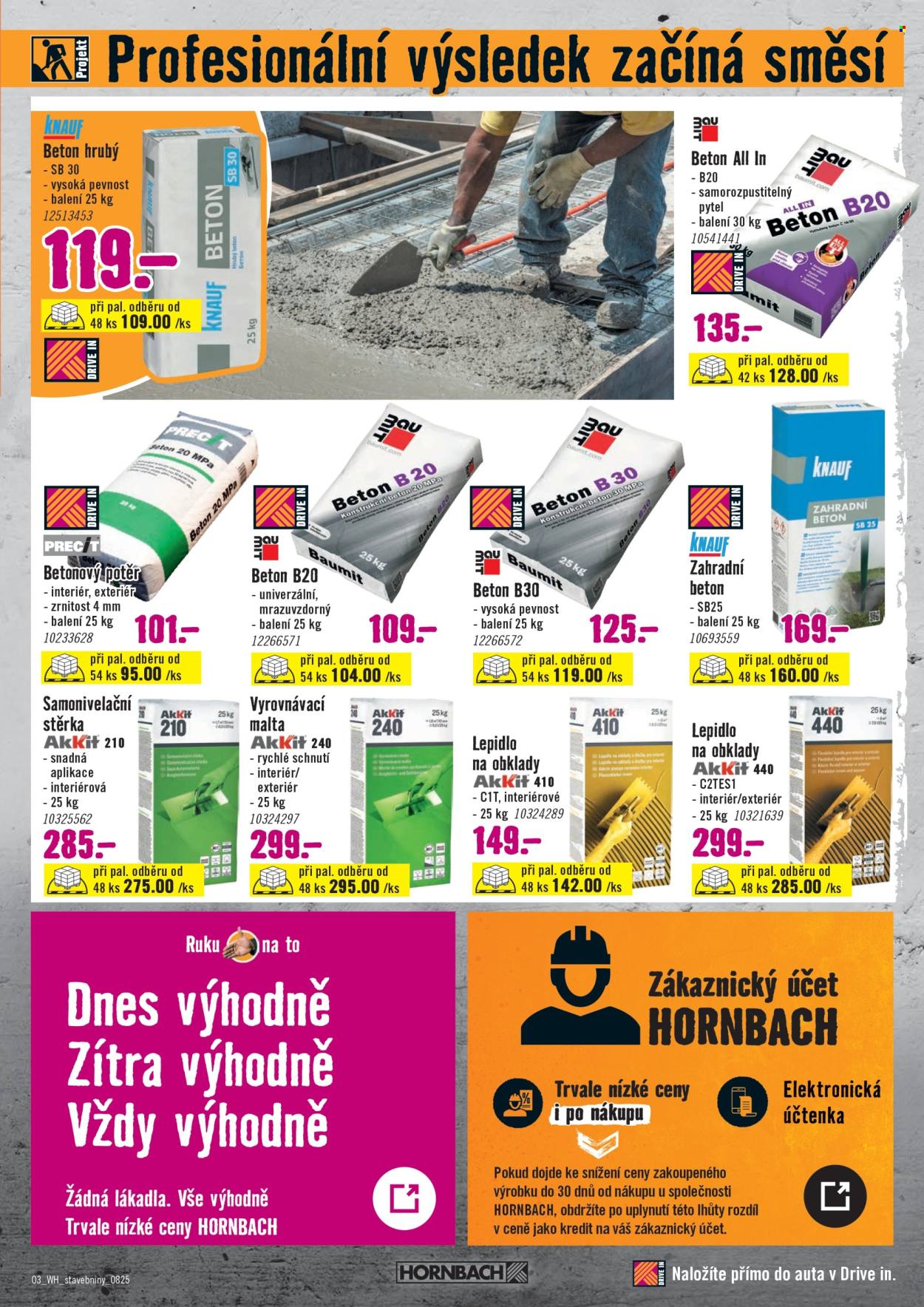 Leták HORNBACH - 20.8.2025 - 3.9.2025. Strana 3
