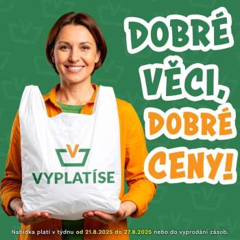 Leták Vyplatíse - 21.8.2025 - 27.8.2025.