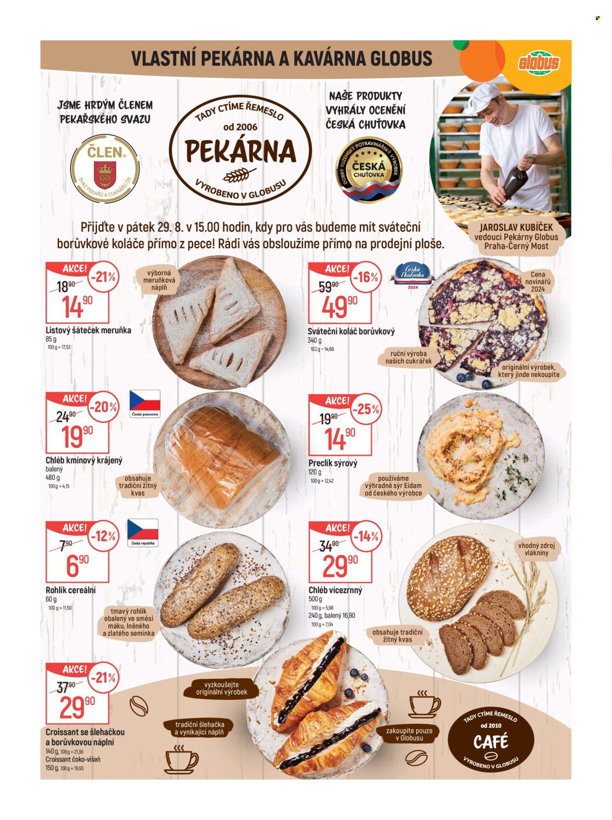 Leták Globus - 27.8.2025 - 2.9.2025. Strana 6