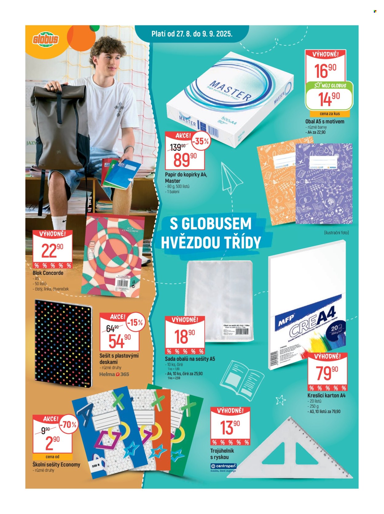 Leták Globus - 27.8.2025 - 2.9.2025. Strana 10