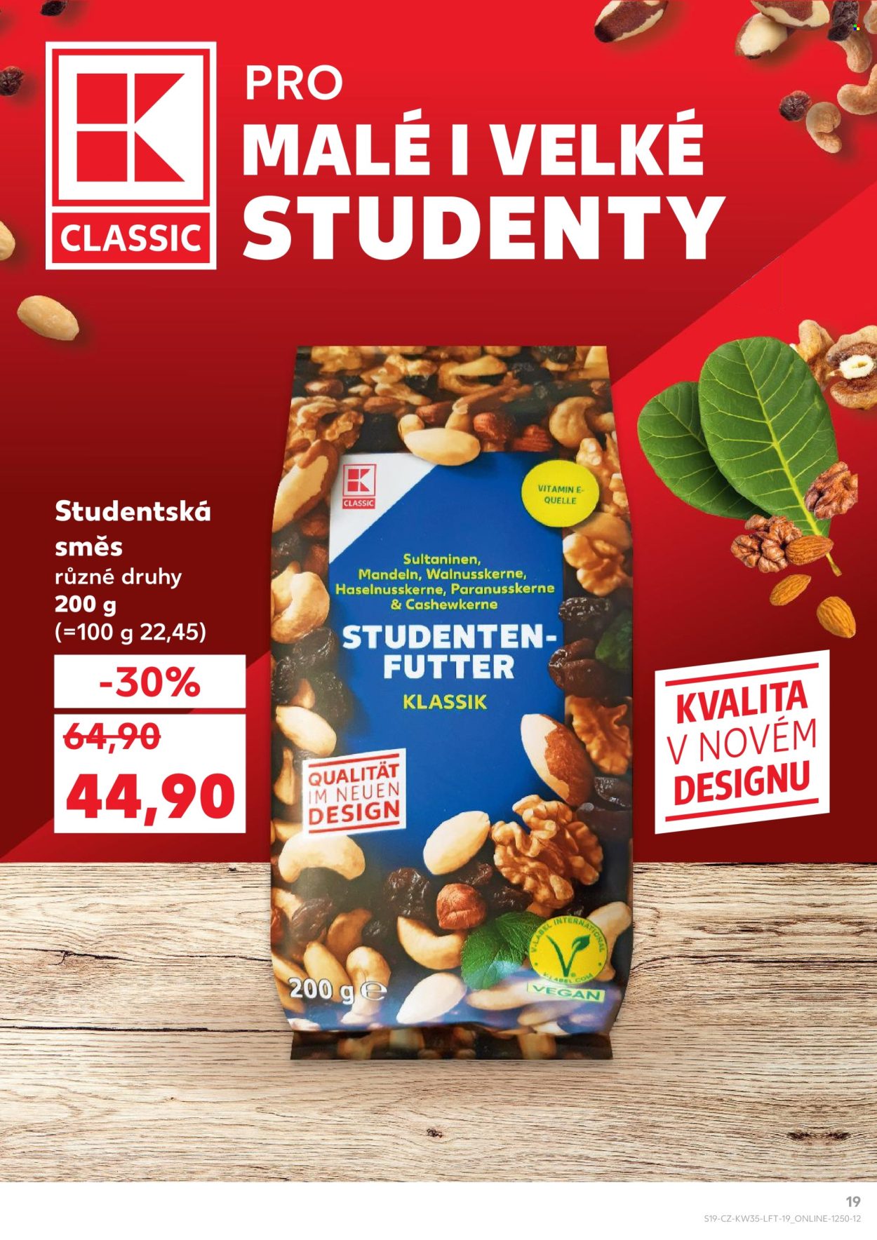 Leták Kaufland - 27.8.2025 - 2.9.2025. Strana 19