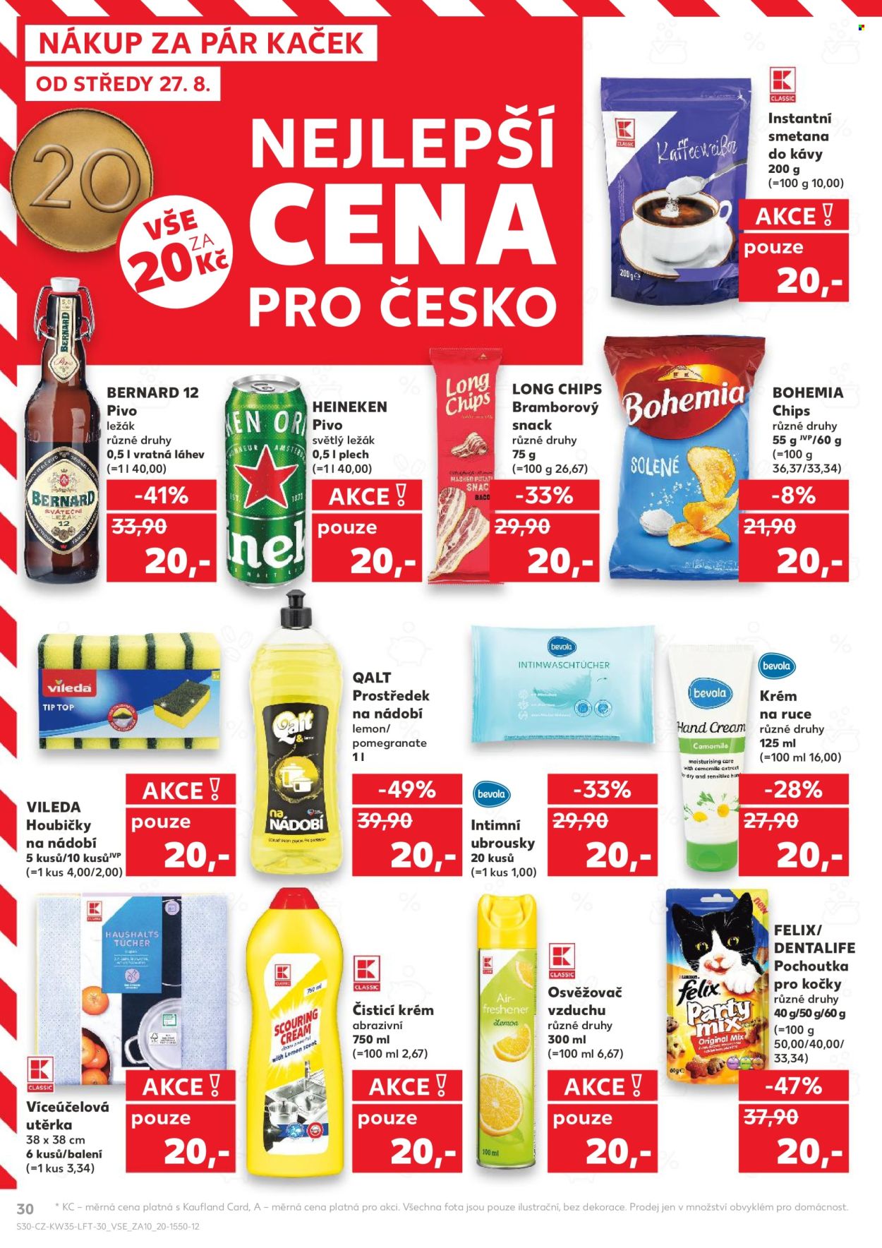 Leták Kaufland - 27.8.2025 - 2.9.2025. Strana 30